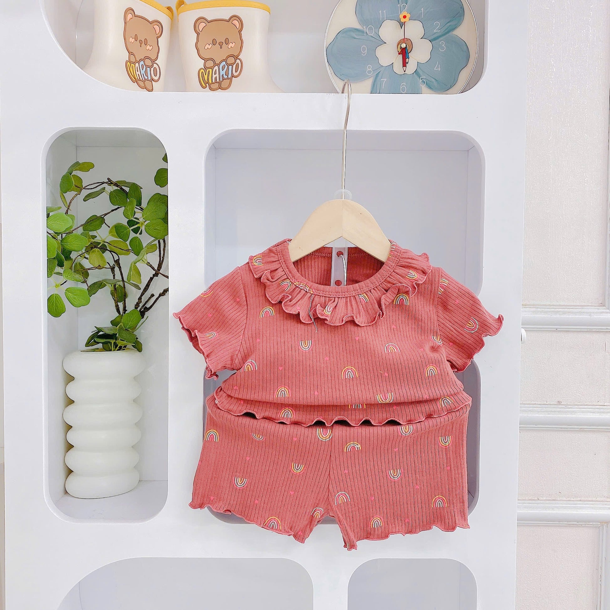 Lynhkids Pleated Girls Play time Set