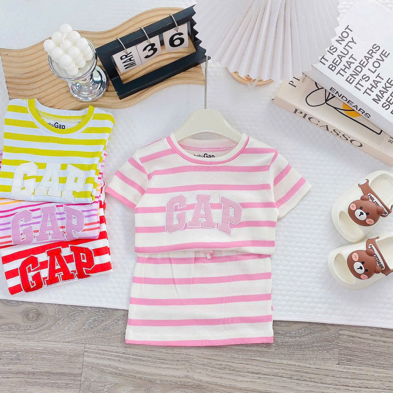 Gap Stripes Skort Set