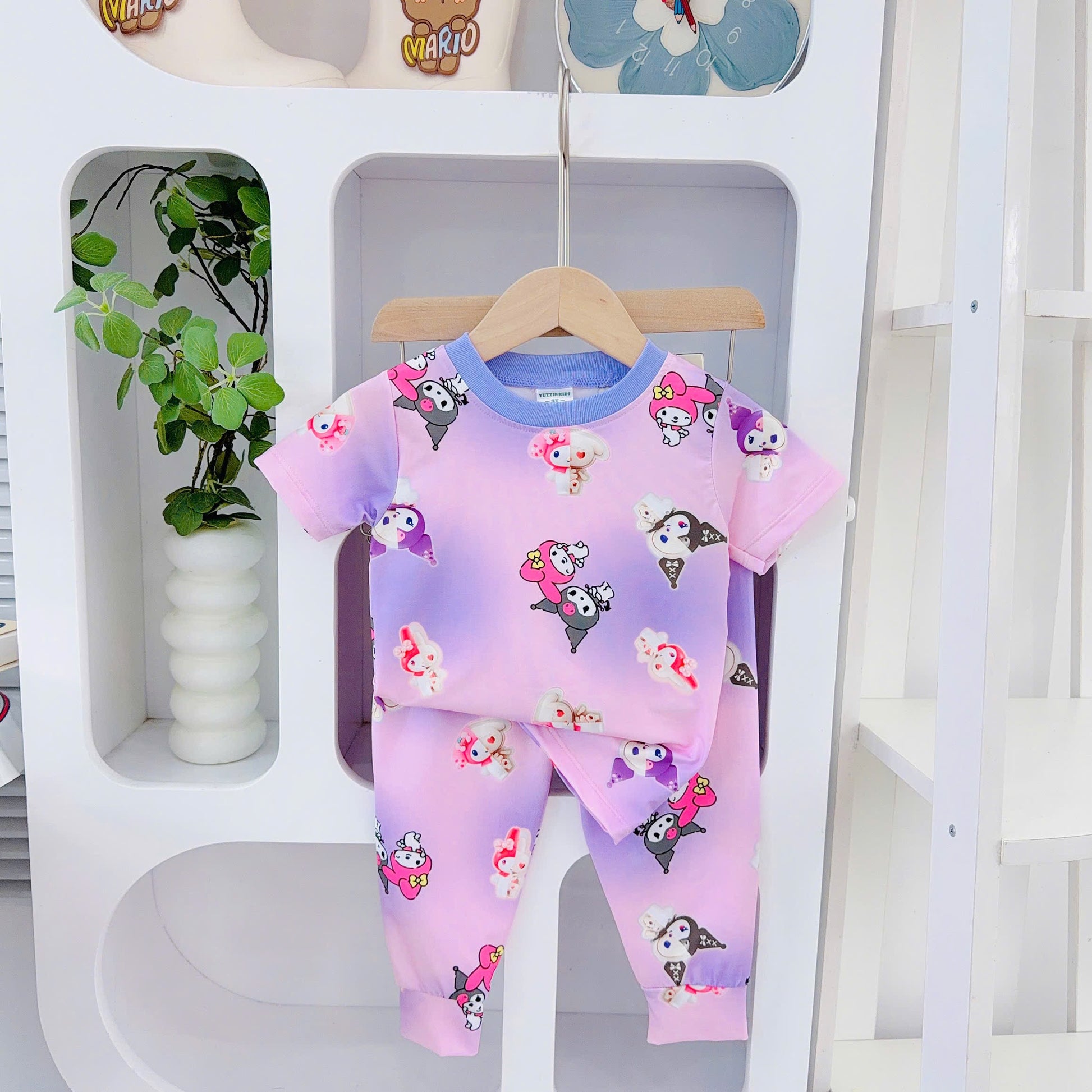 3D Cotton Shortsleeves Long Pants II