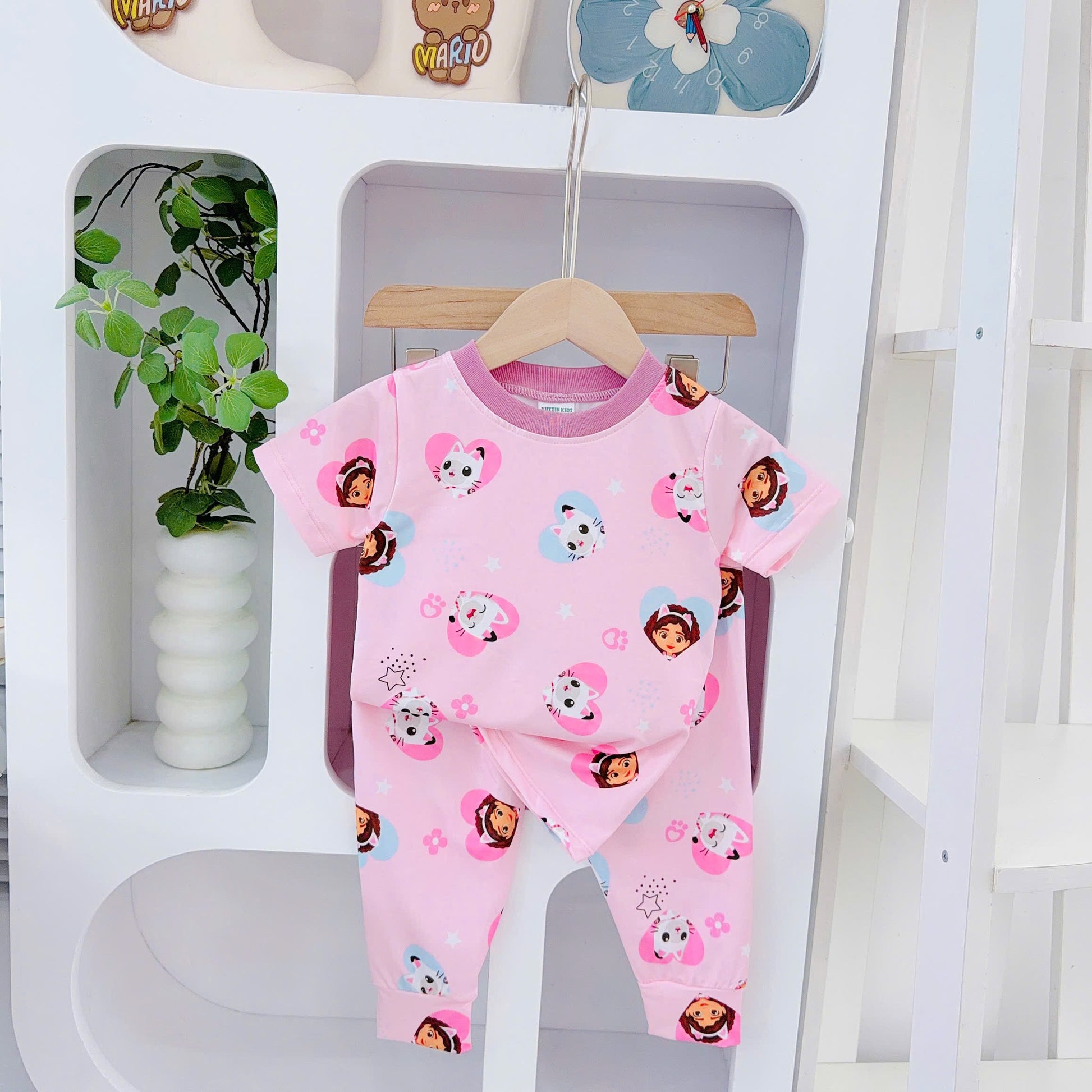 3D Cotton Shortsleeves Long Pants II