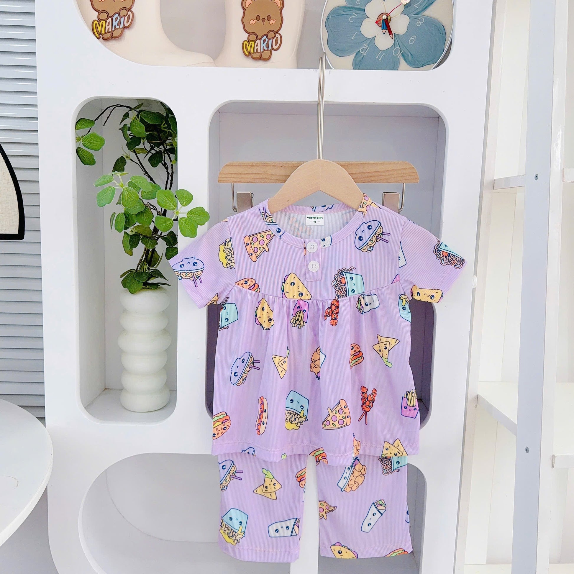 Girls BabyDoll Cotton Bamboo Pyjamas