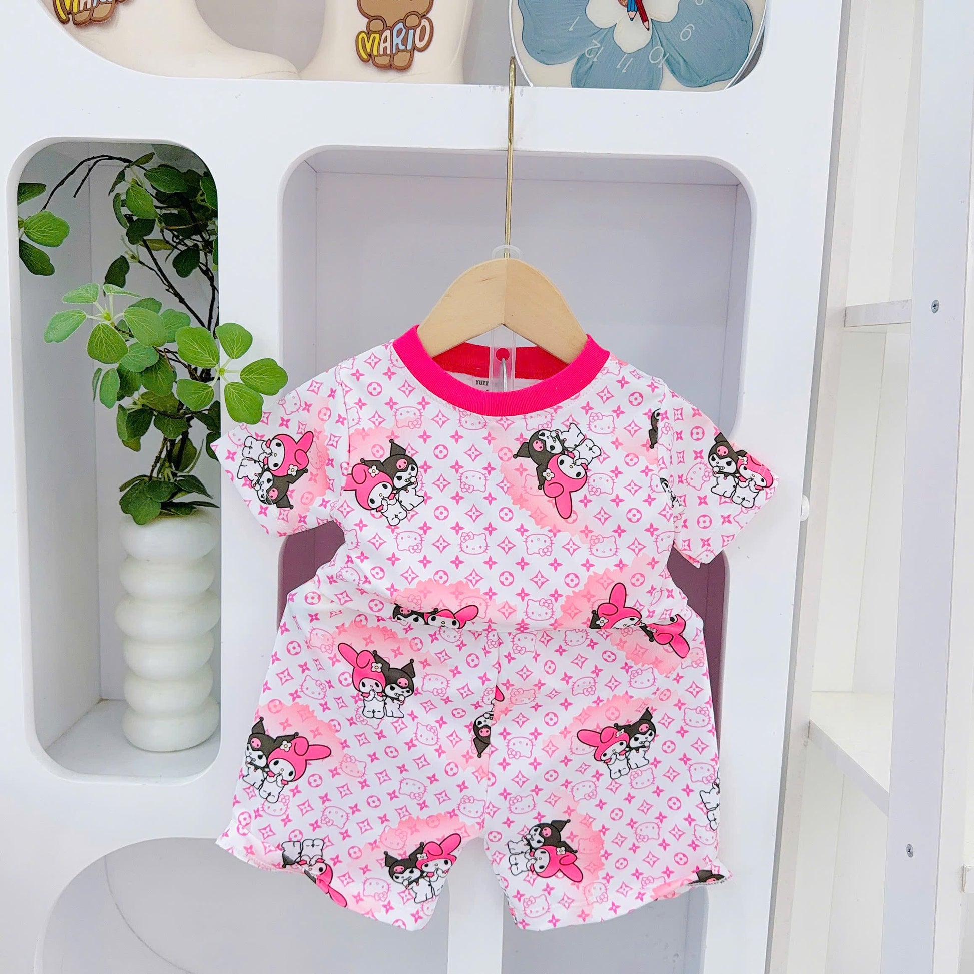 3D Cotton Girls Play Suits