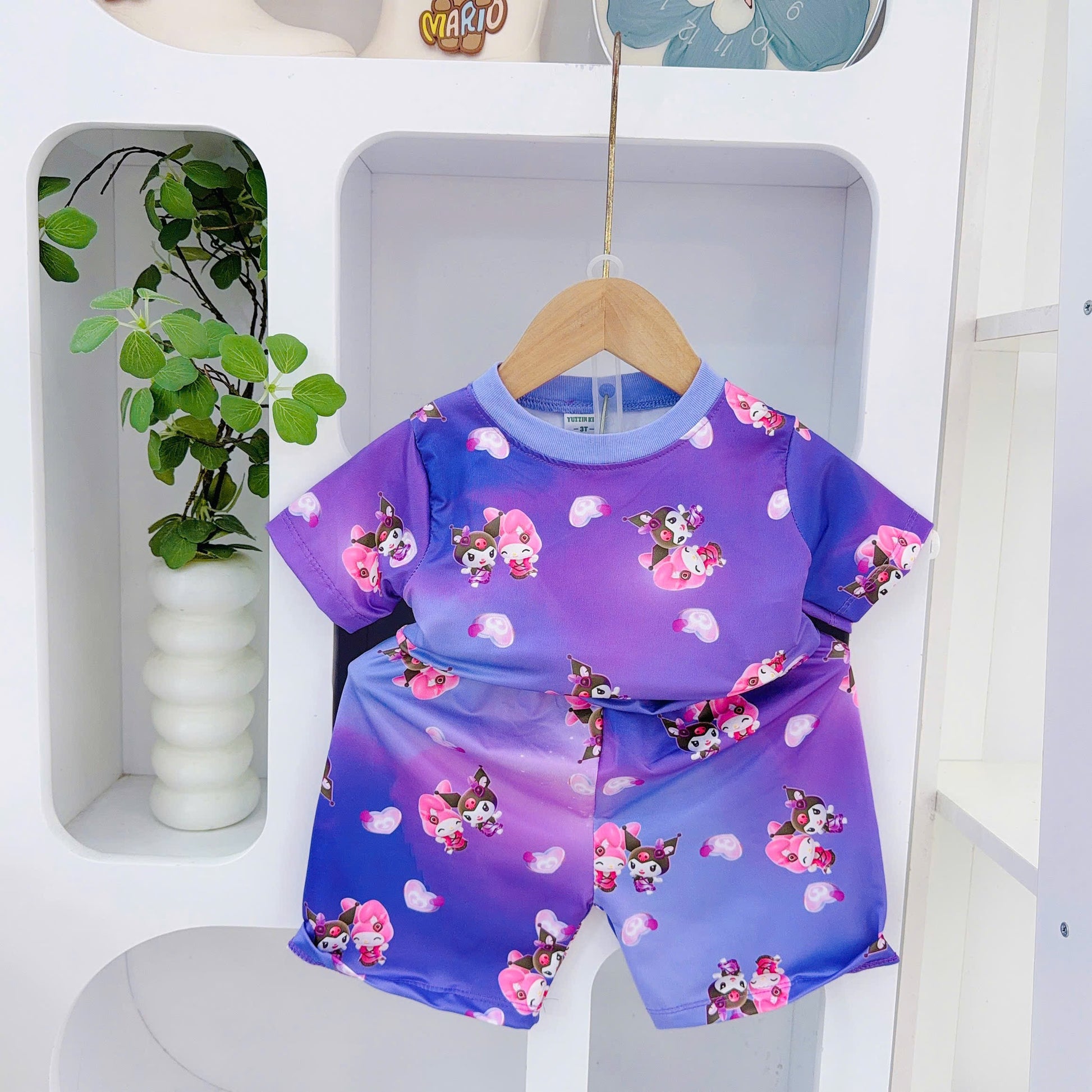 3D Cotton Girls Play Suits