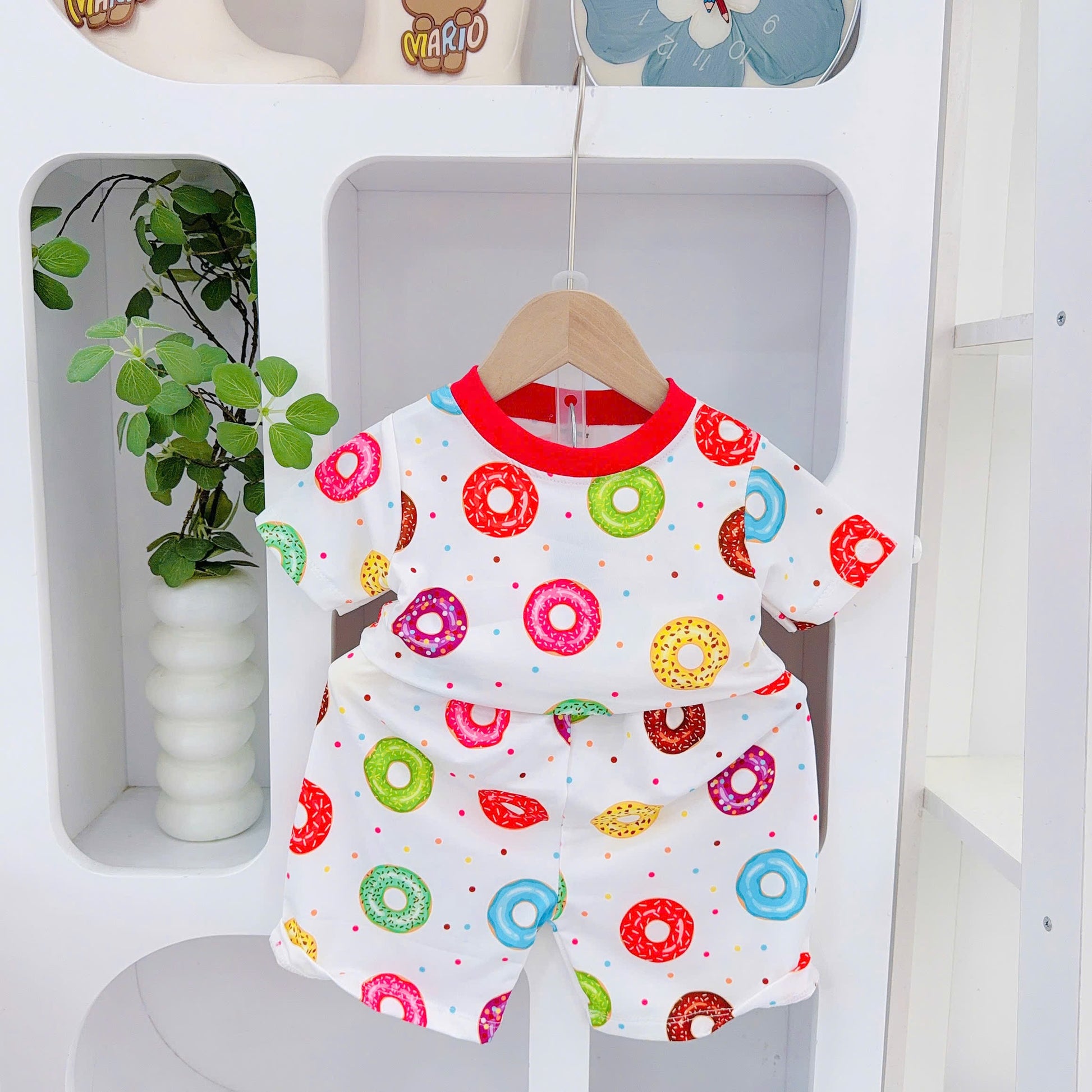 3D Cotton Girls Play Suits