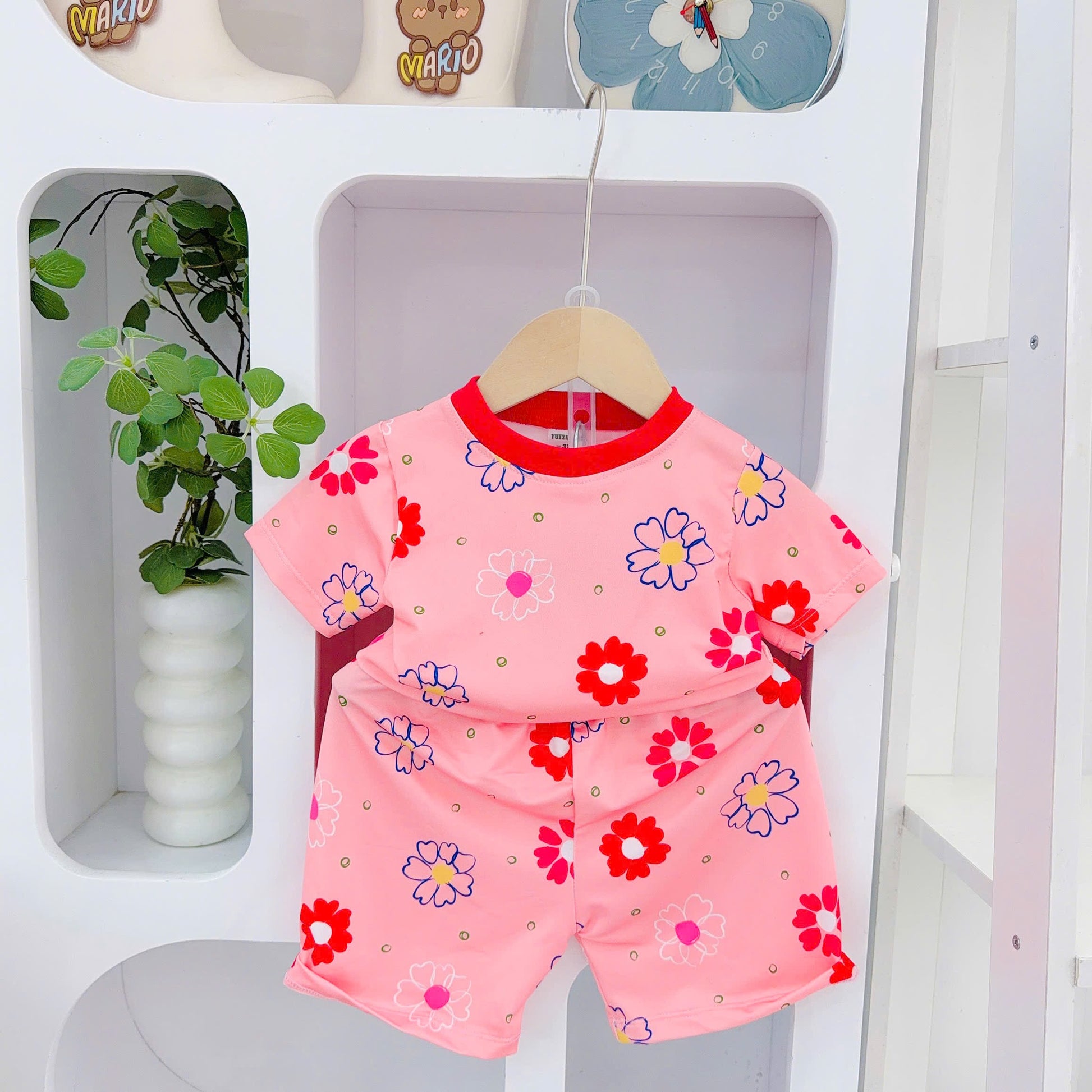 3D Cotton Girls Play Suits