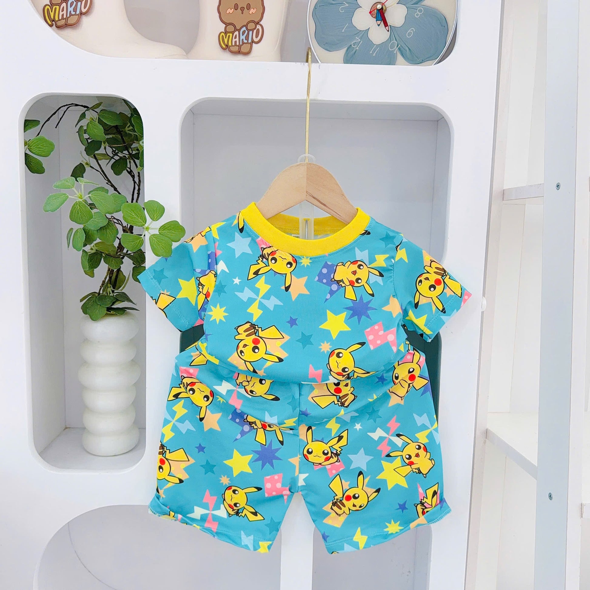 3D Cotton Boys Play Suits