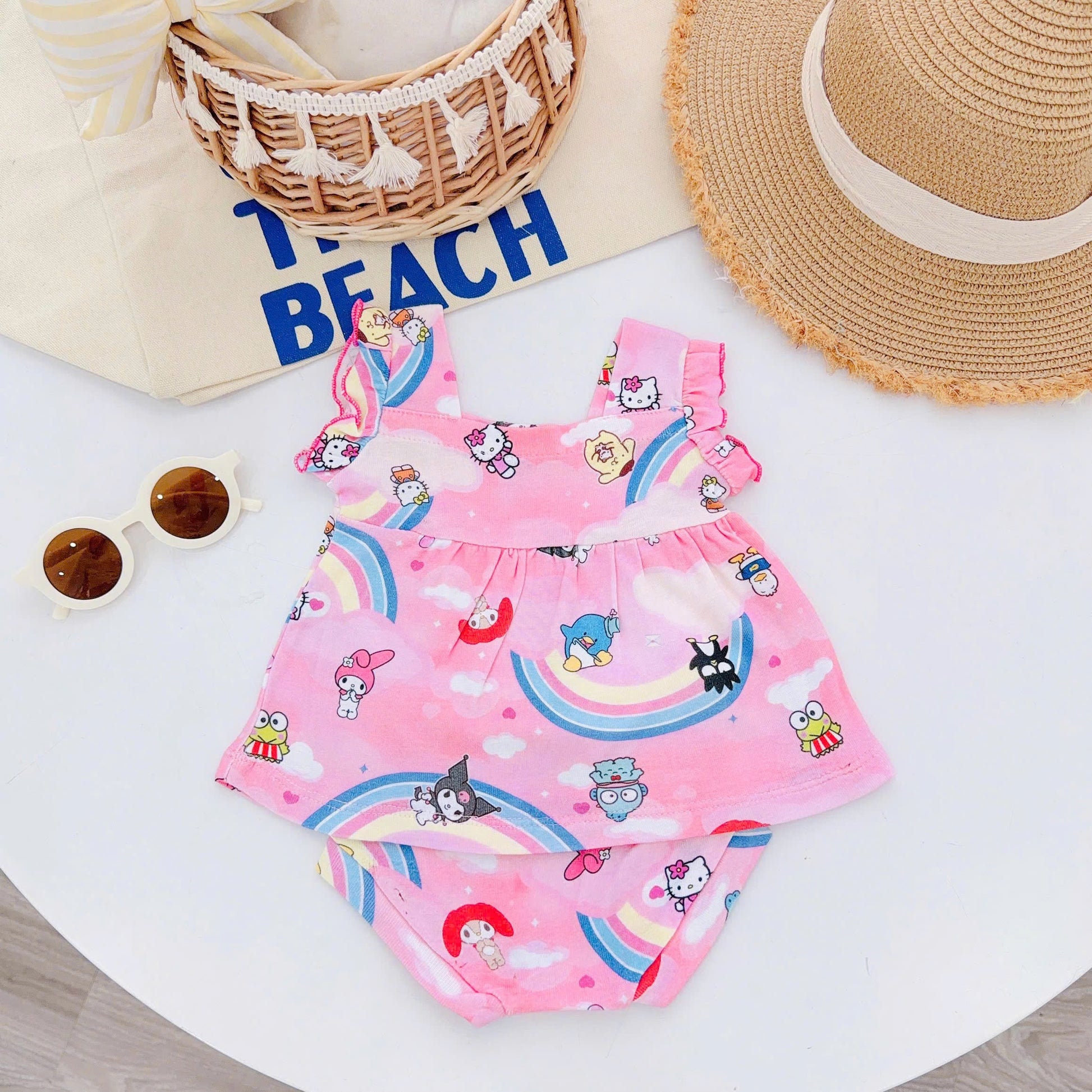 Girls Baby Bloomers Sets Cotton