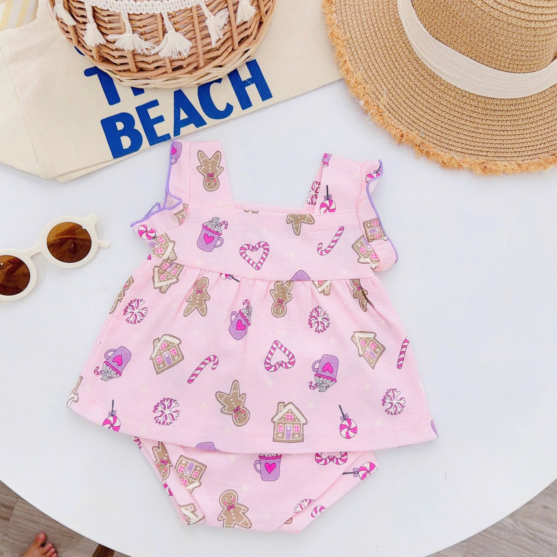 Girls Baby Bloomers Sets Cotton