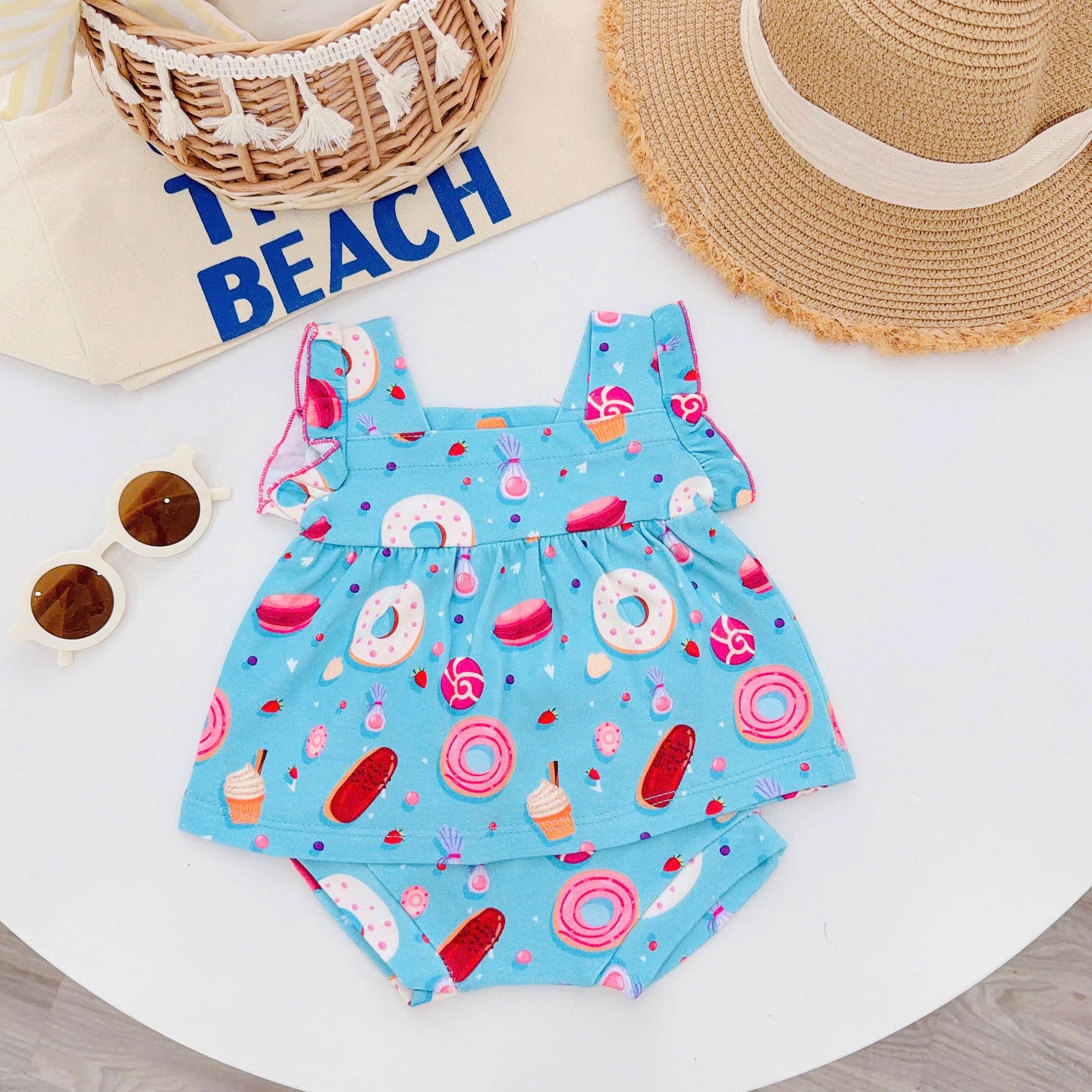 Girls Baby Bloomers Sets Cotton
