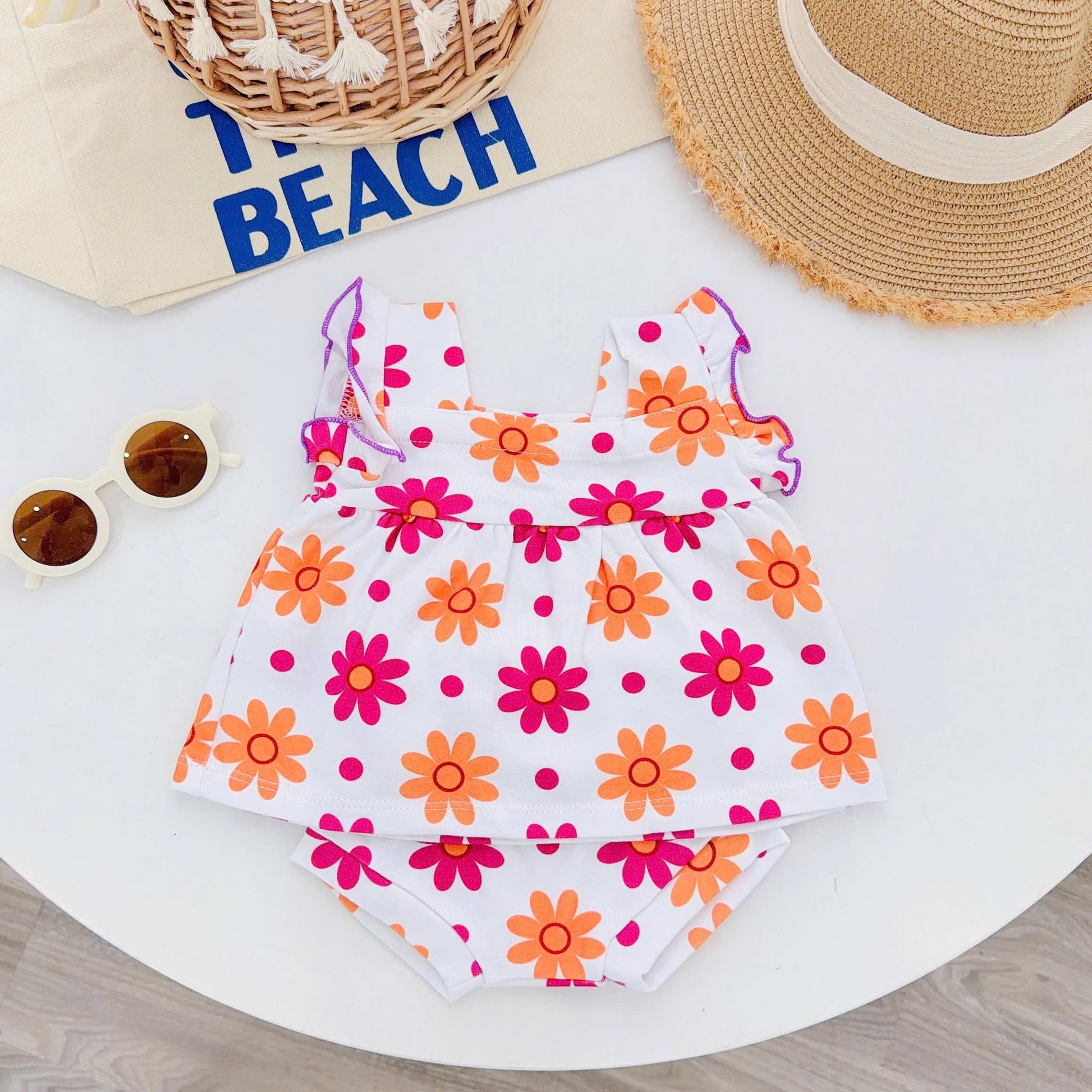 Girls Baby Bloomers Sets Cotton