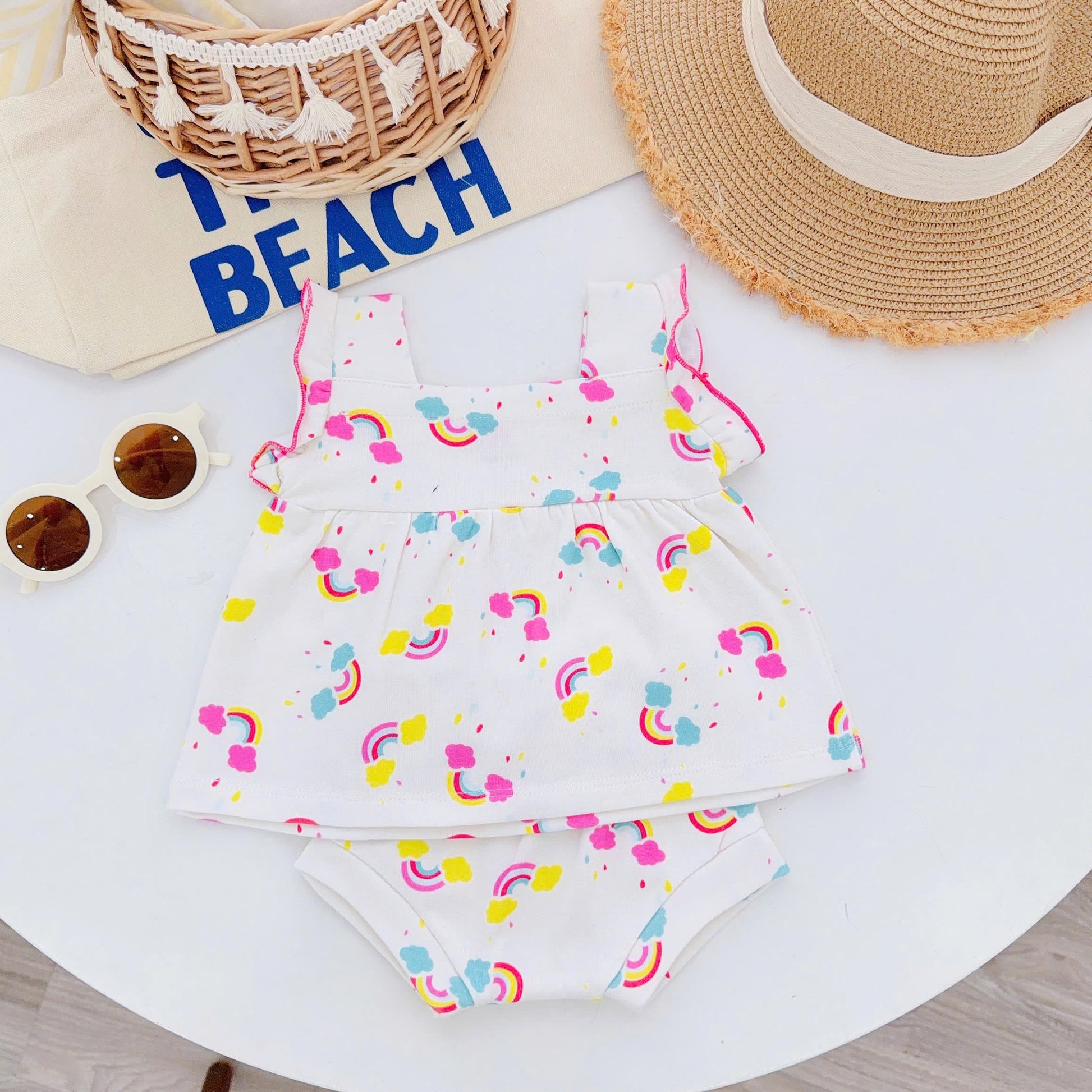 Girls Baby Bloomers Sets Cotton