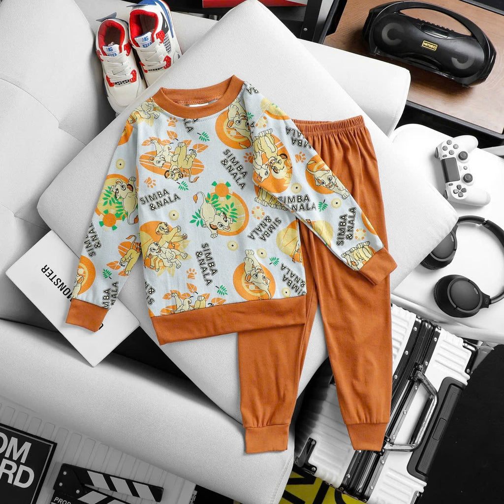 Long Sleeves Pyjamas Full Size