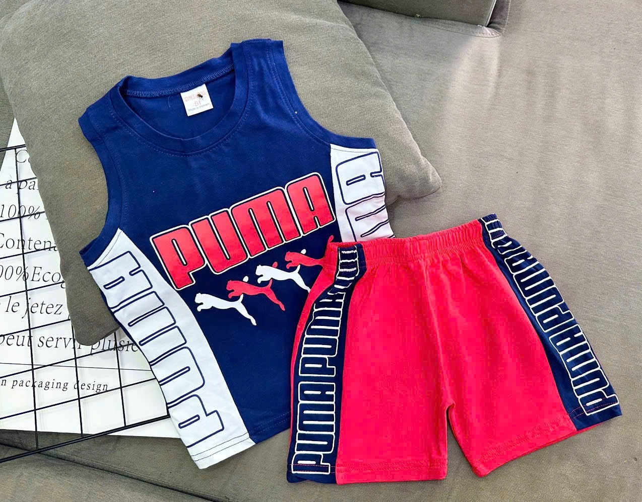 Sleeveless Sports Set