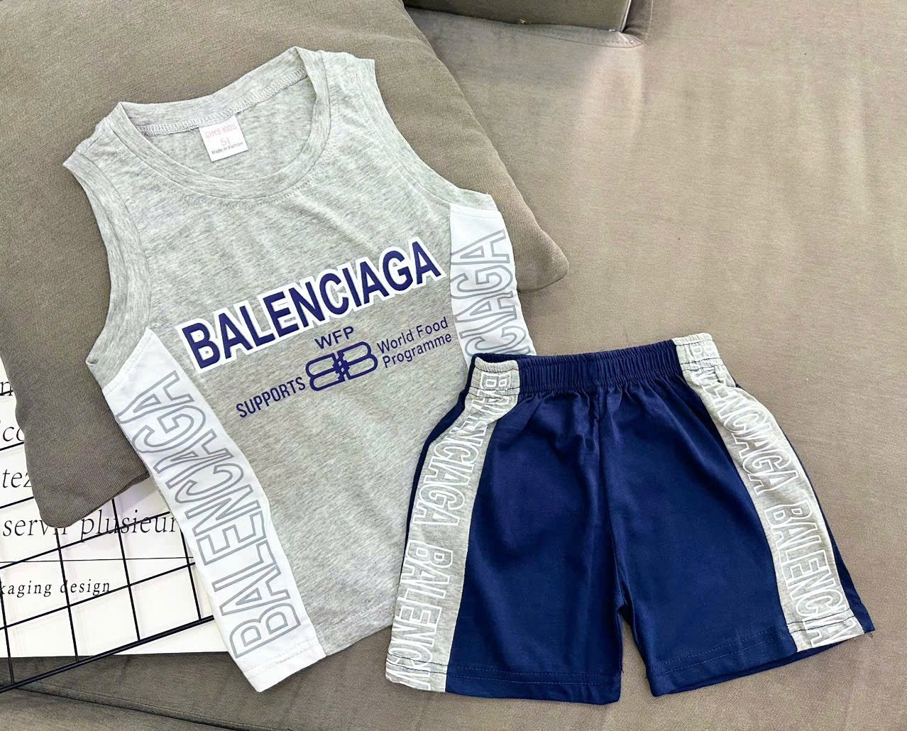 Sleeveless Sports Set