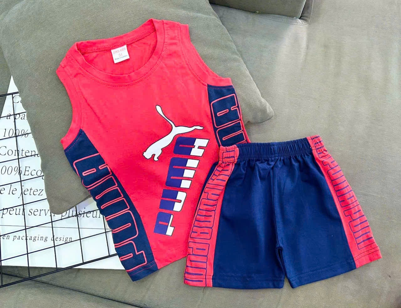 Sleeveless Sports Set