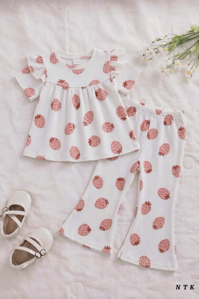 NTK Bell Bottom With Ruffles Sleeves