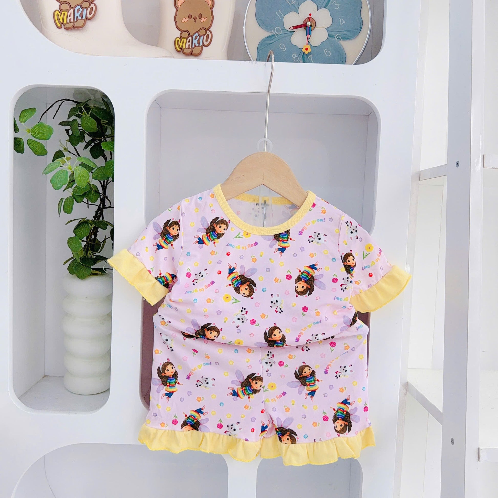 3D Cotton Girls Play Suits