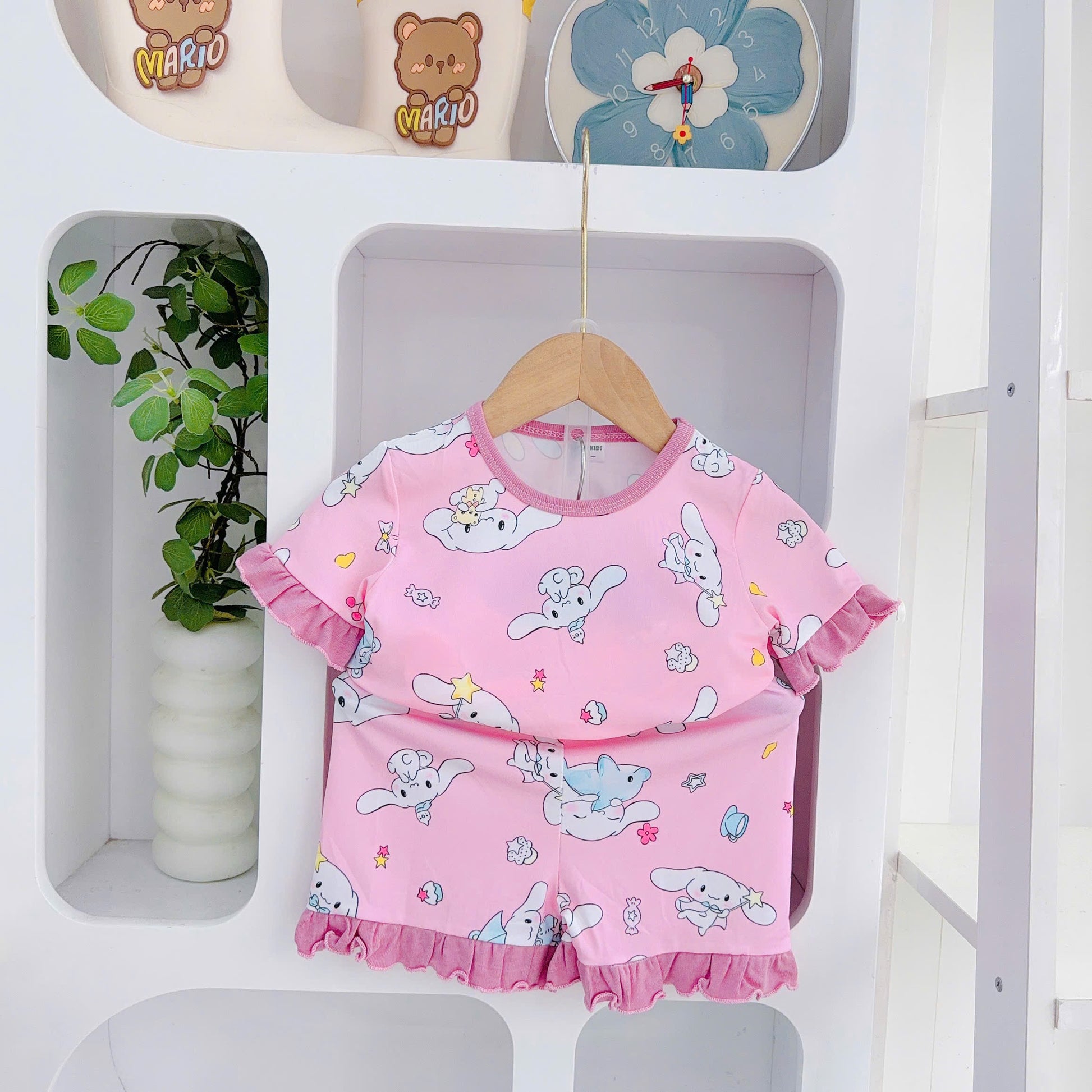 3D Cotton Girls Play Suits