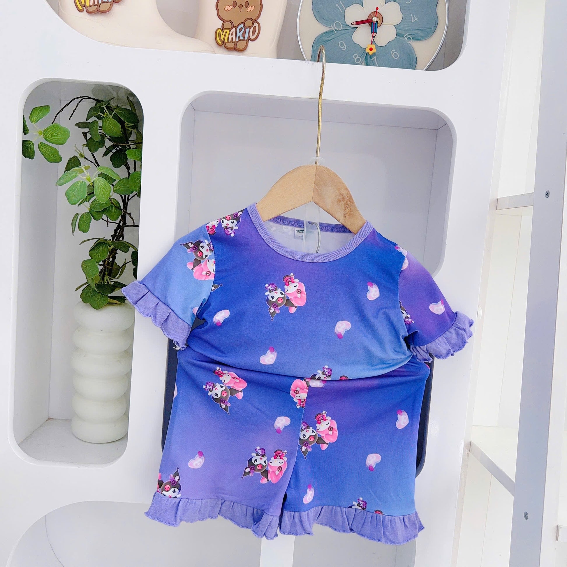 3D Cotton Girls Play Suits