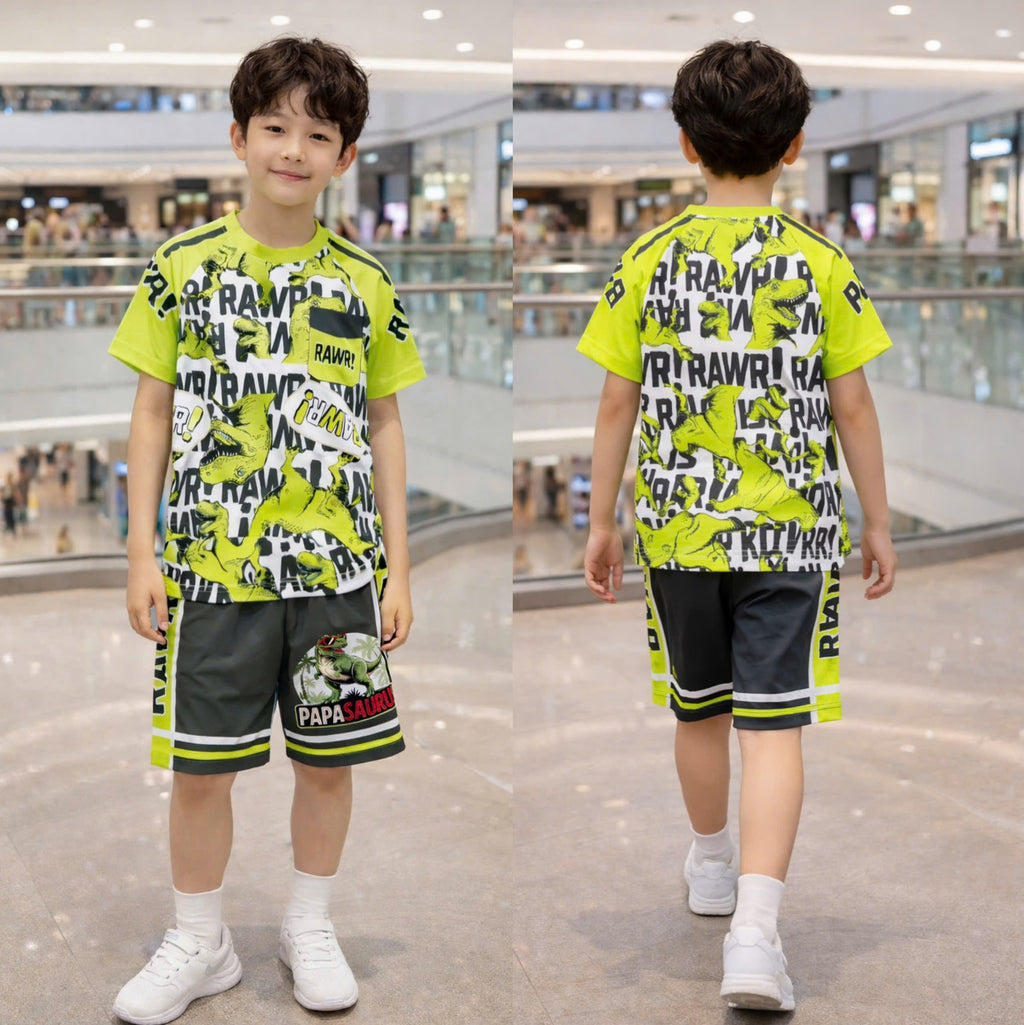 Boys Dri-fit Cotton Play Suit