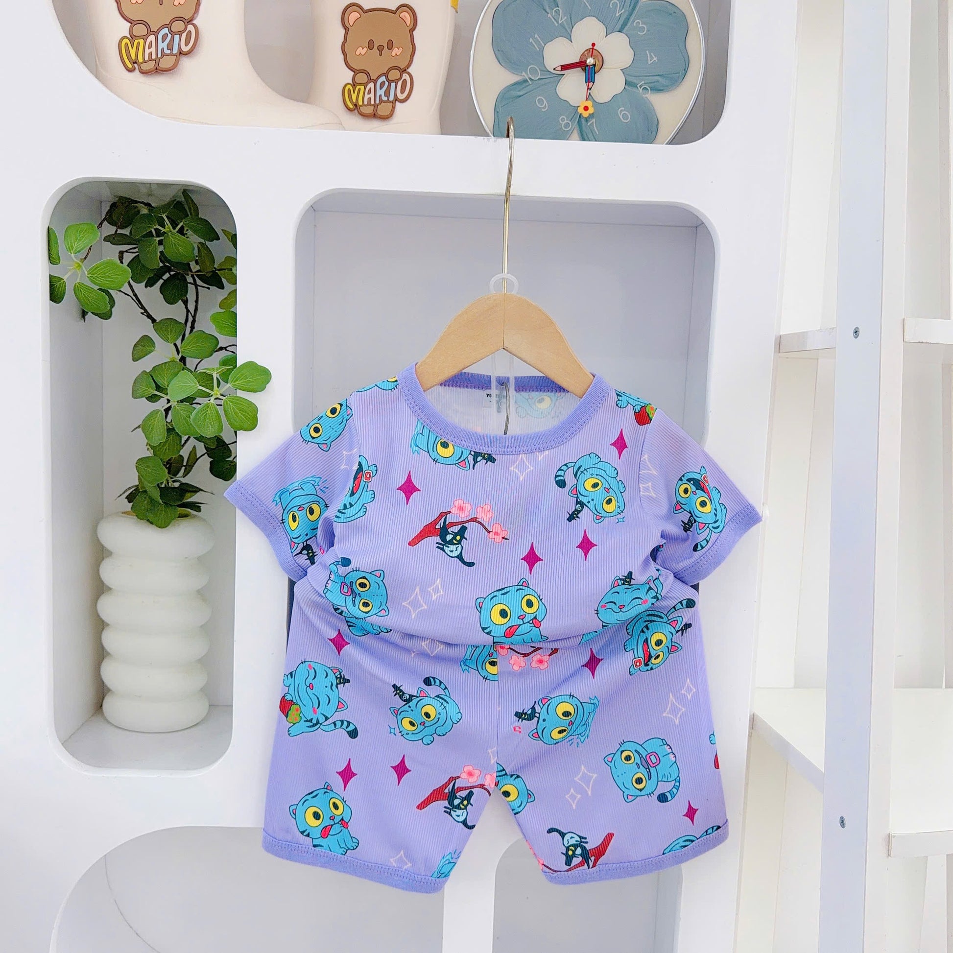 Play Suit 100% Bamboo Cotton Girls
