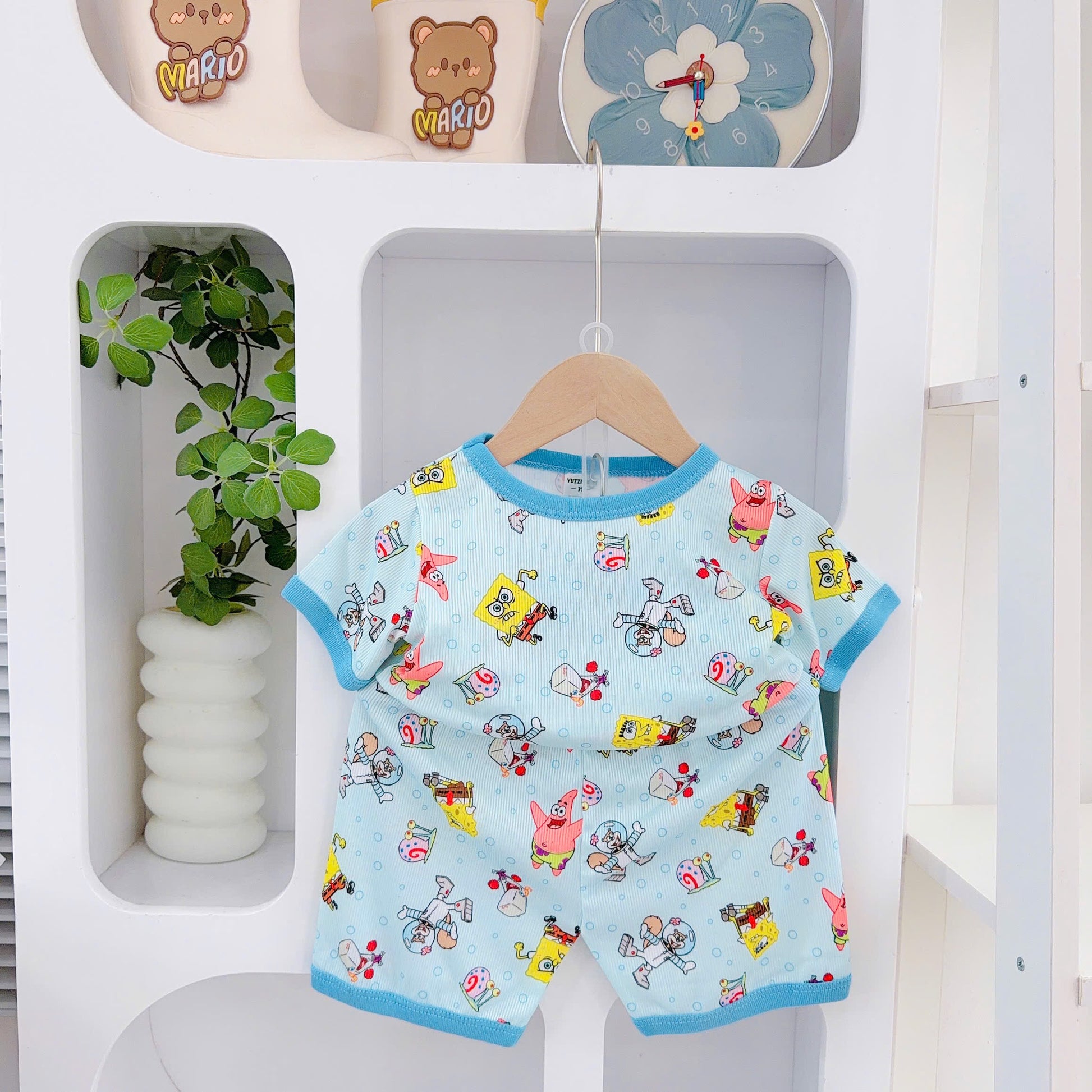 Play Suit 100% Bamboo Cotton Boys