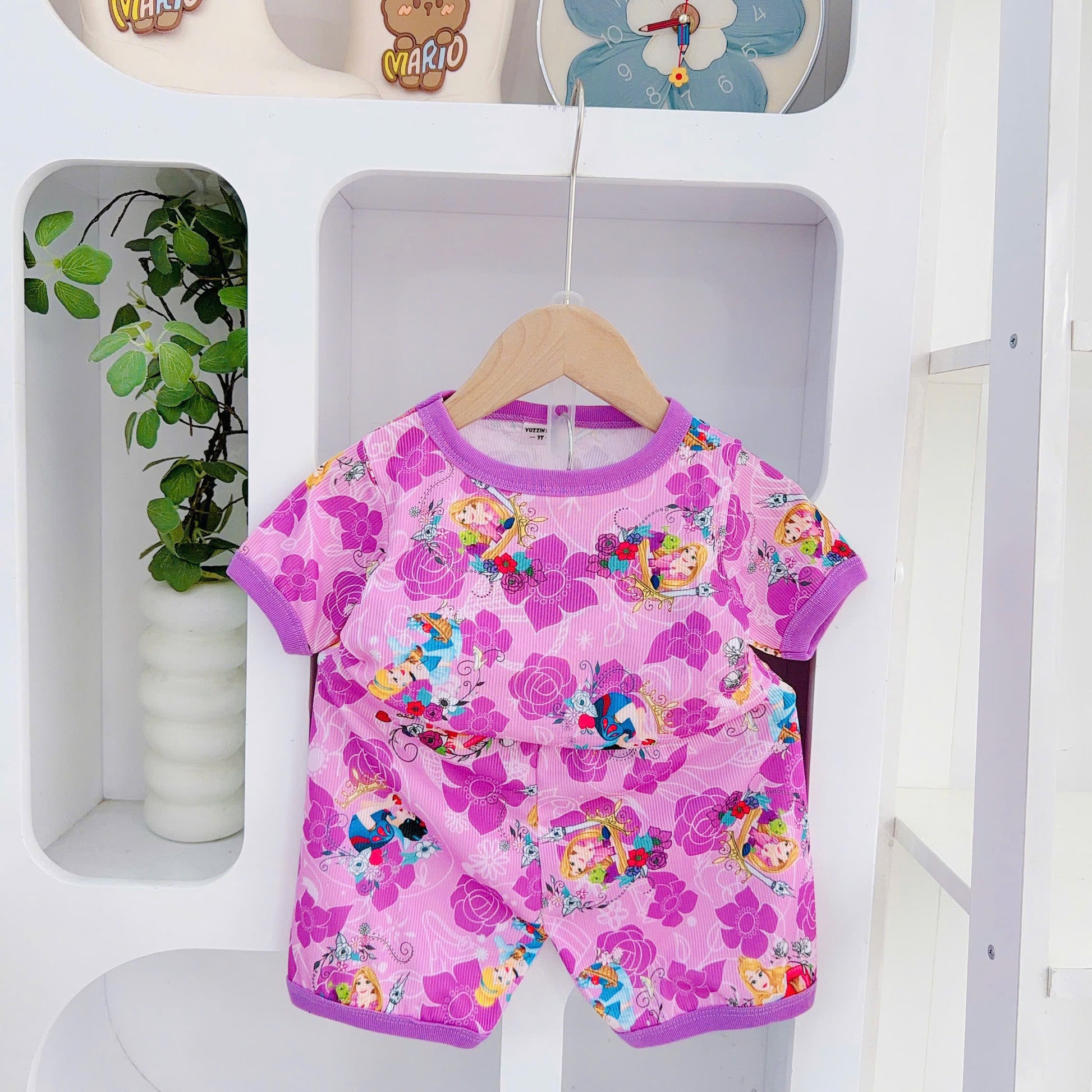 Yuzzin Bamboo Cotton Play Suit Girls