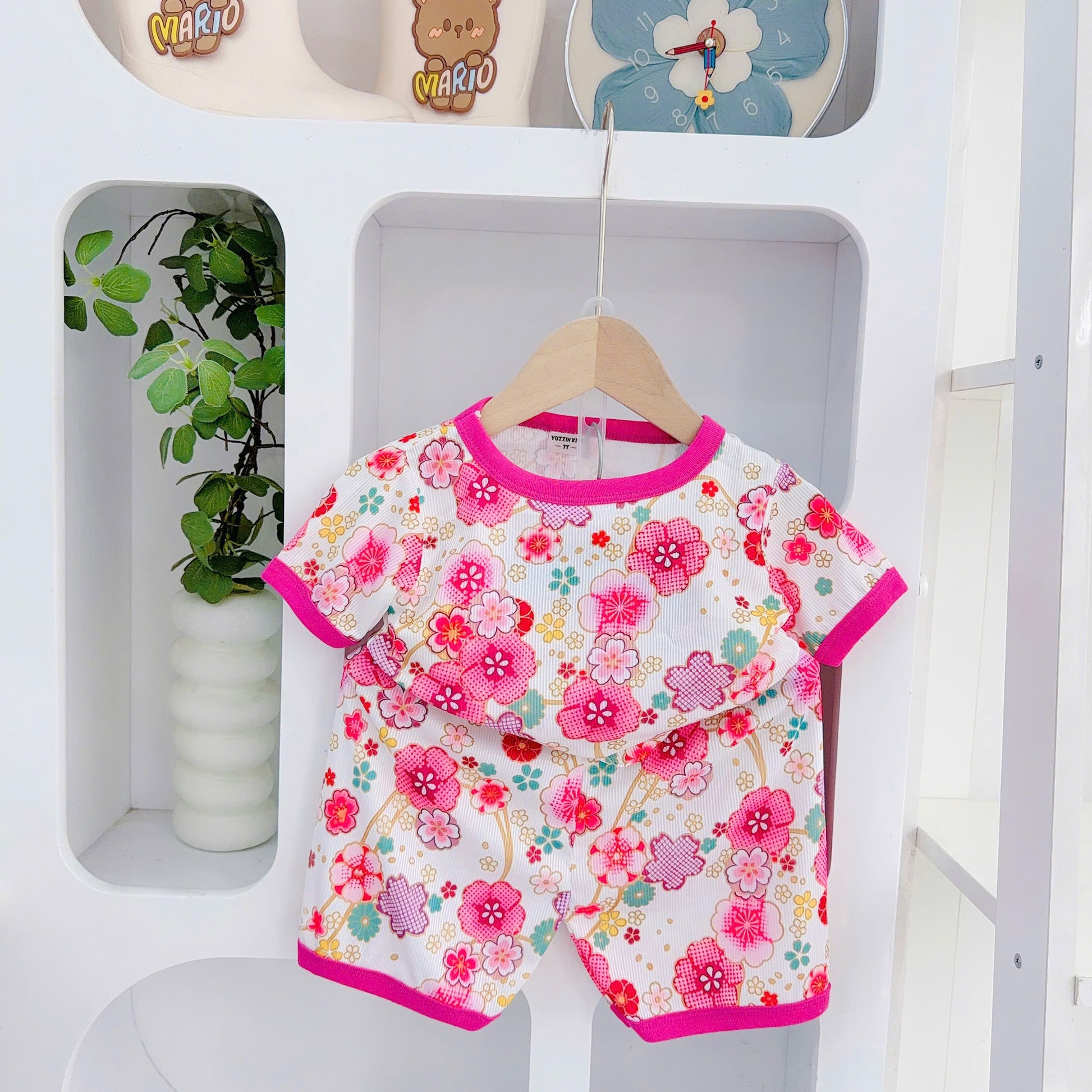 Yuzzin Bamboo Cotton Play Suit Girls
