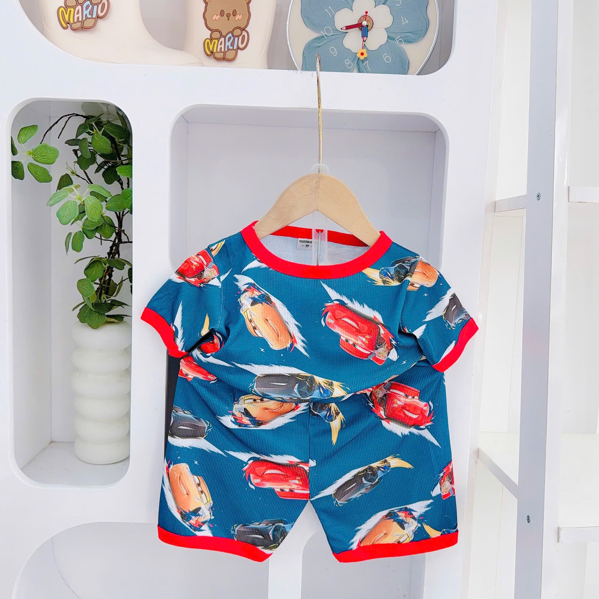 Yuzzin Bamboo Cotton Play Suit Boys