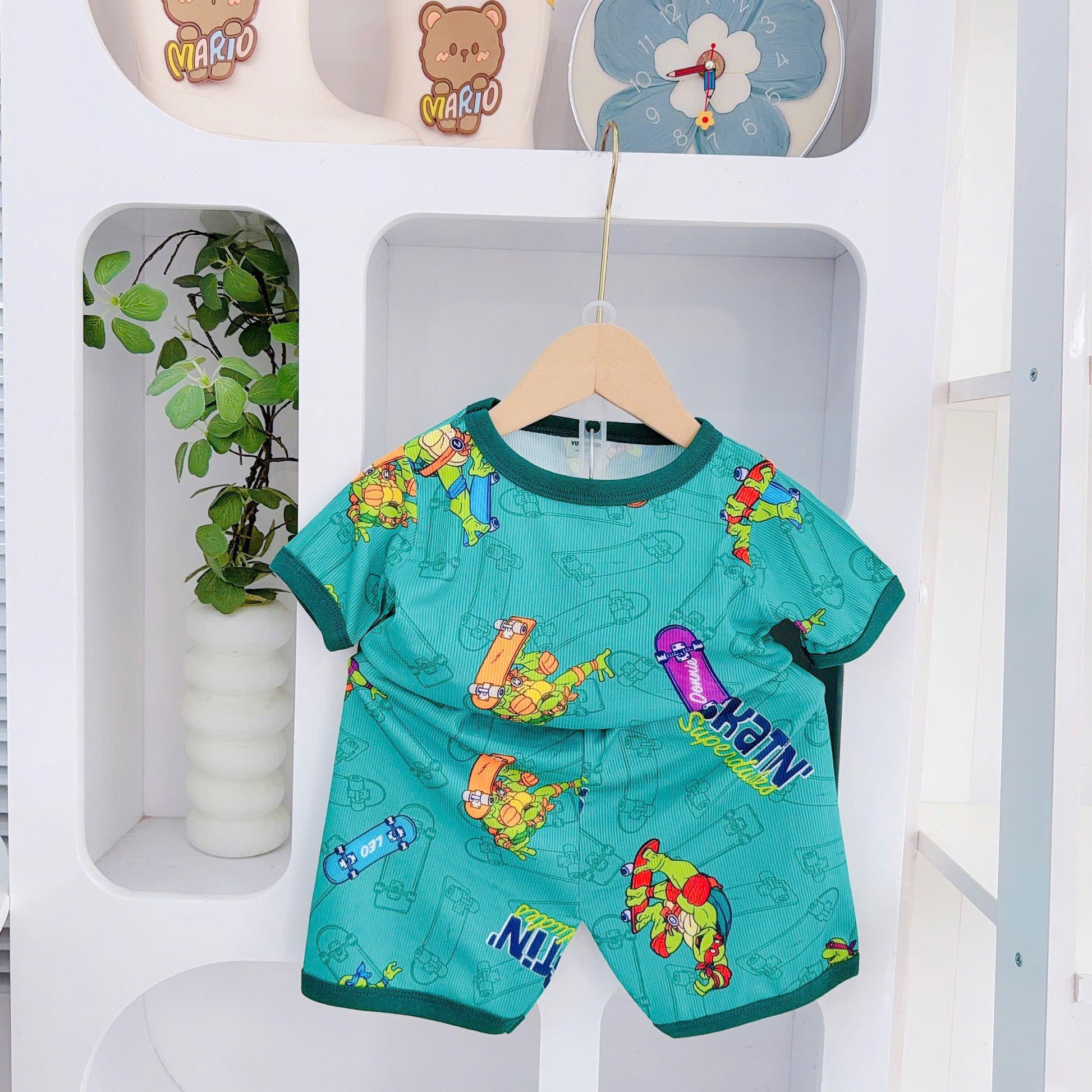 Yuzzin Bamboo Cotton Play Suit Boys