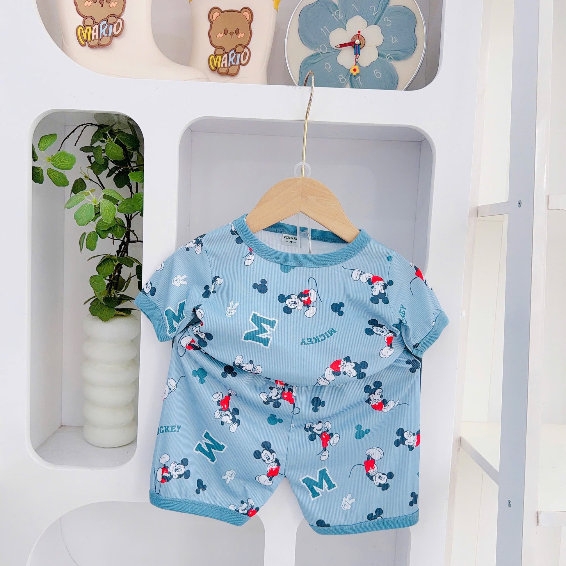 Yuzzin Bamboo Cotton Play Suit Boys