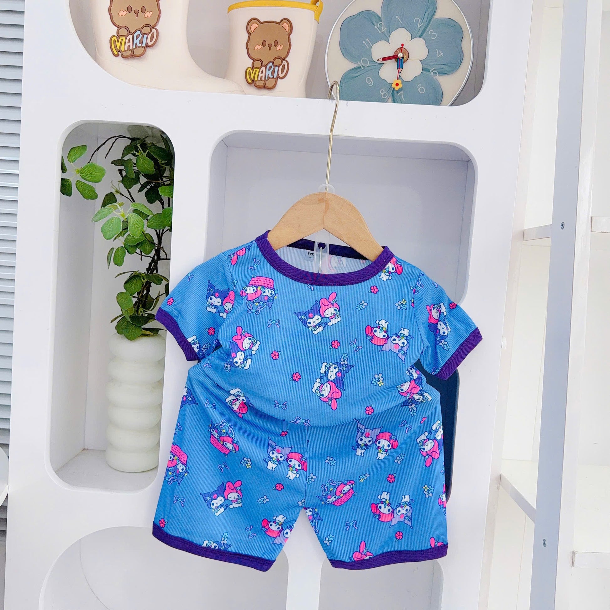 Yuzzin Bamboo Cotton Play Suit Girls