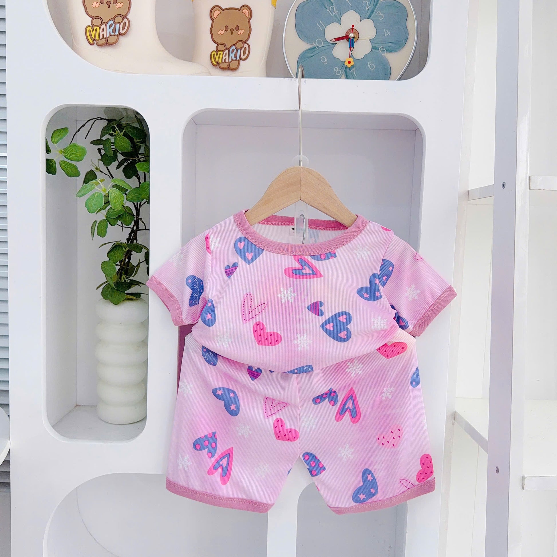 Yuzzin Bamboo Cotton Play Suit Girls