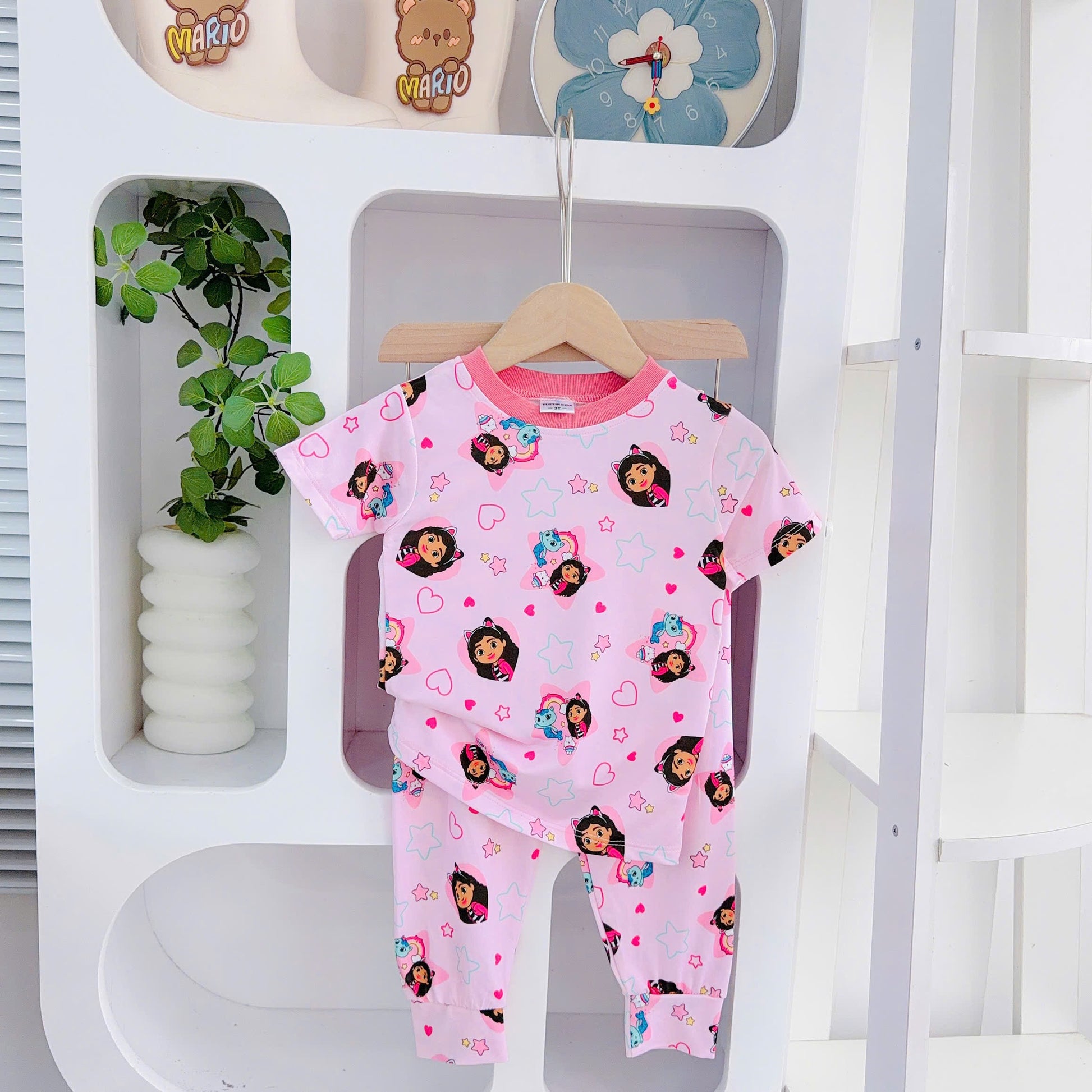 3D Cotton Short Sleeves Longs Pants Small Size only