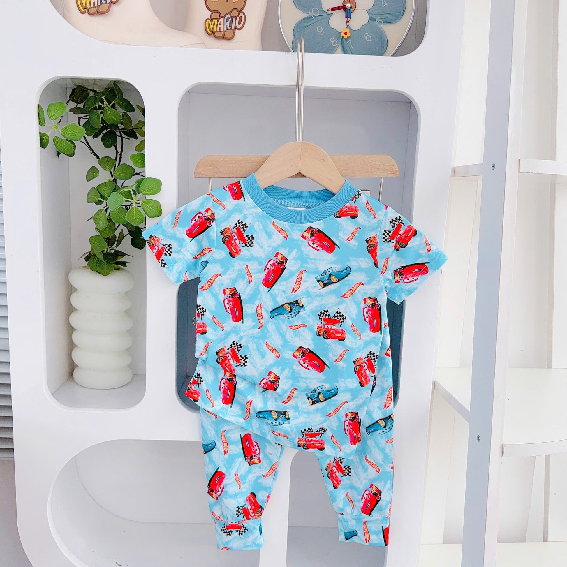 3D Cotton Short Sleeves Longs Pants Small Size only