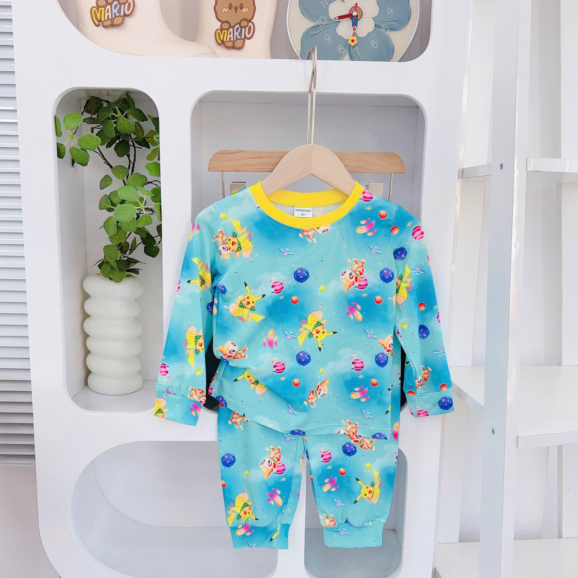 Long Sleeves Pyjamas 3D Cotton