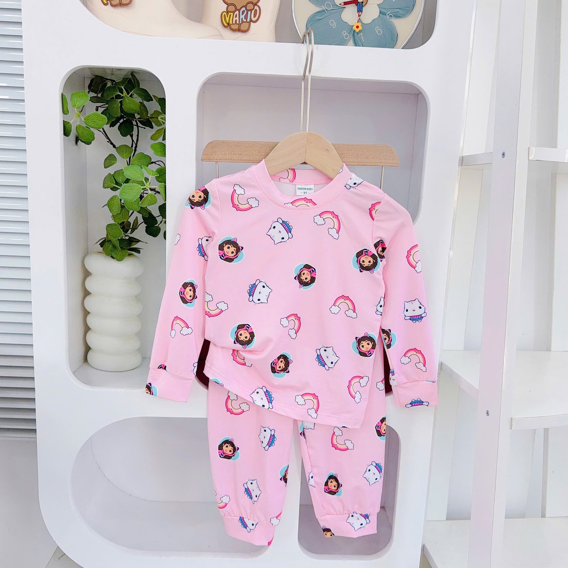 Long Sleeves Pyjamas 3D Cotton