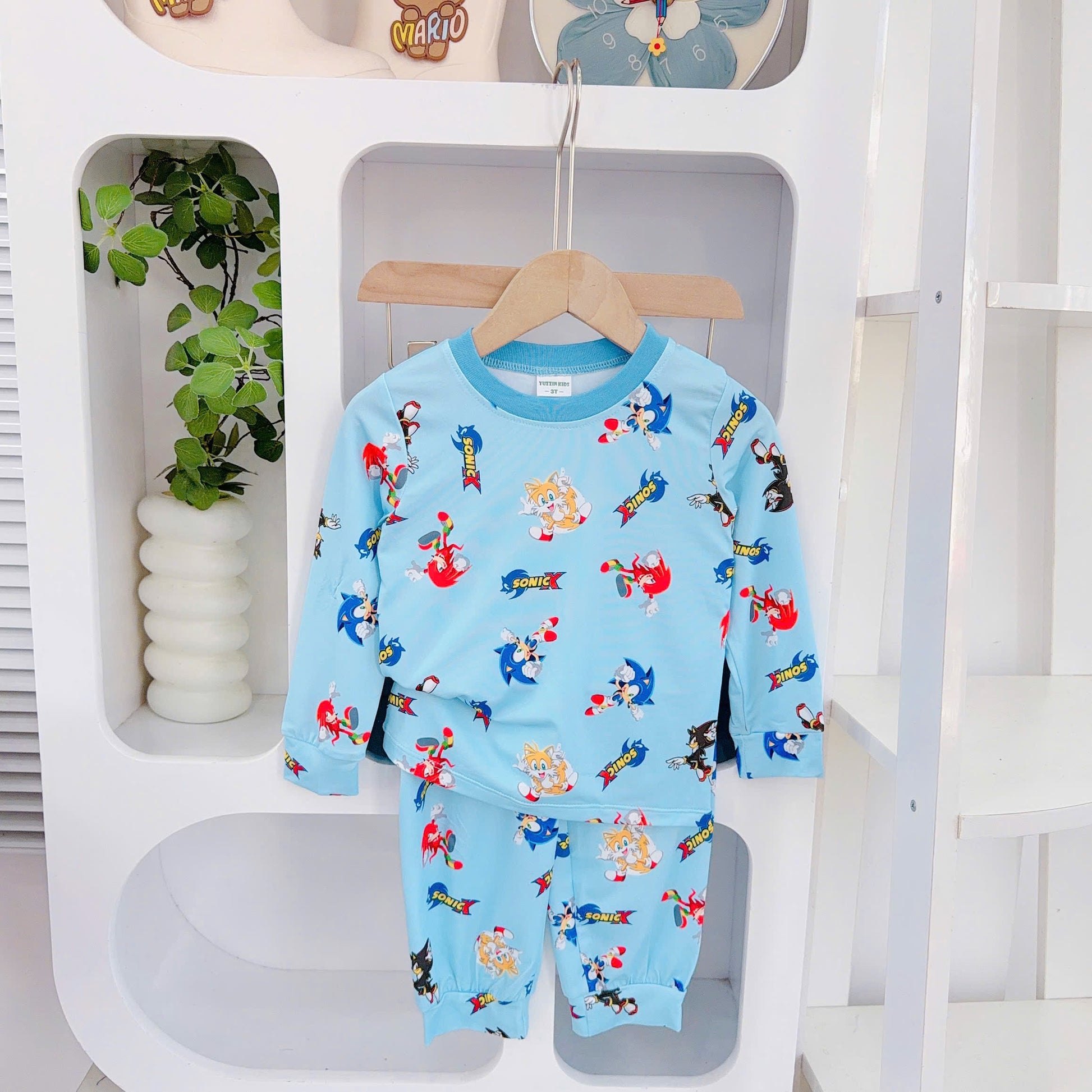 Long Sleeves Pyjamas 3D Cotton