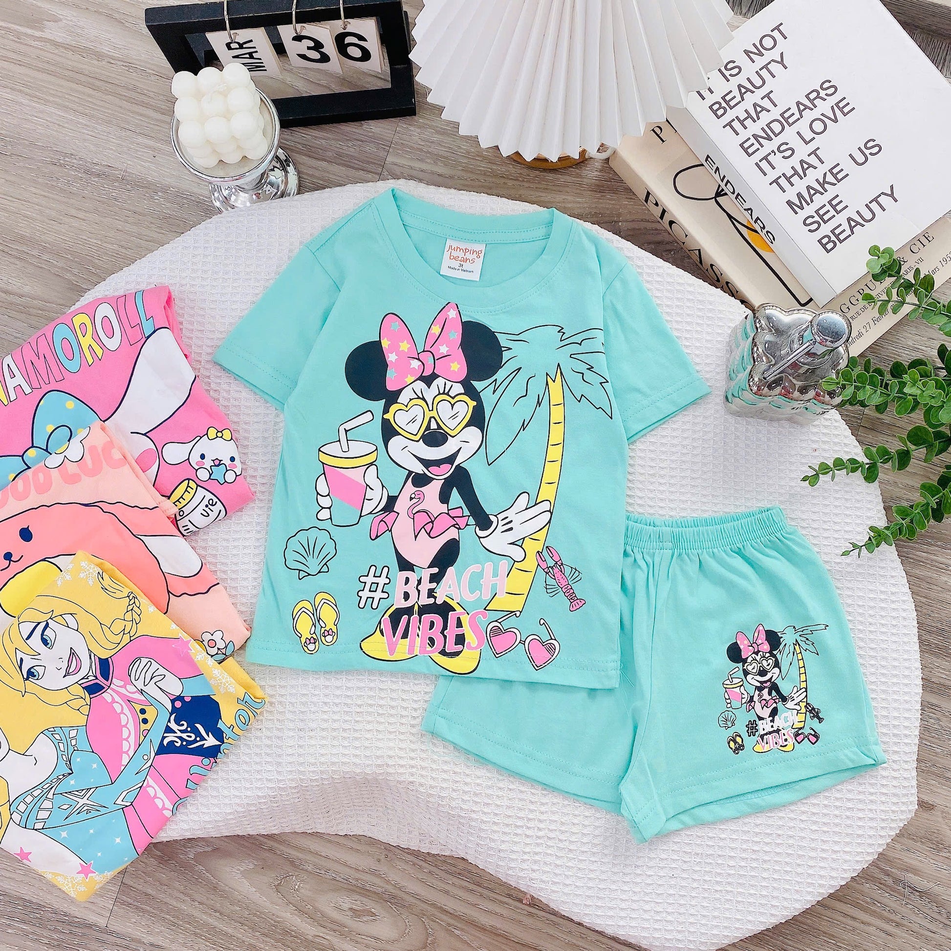 Jumping Beans Girls Printed Set