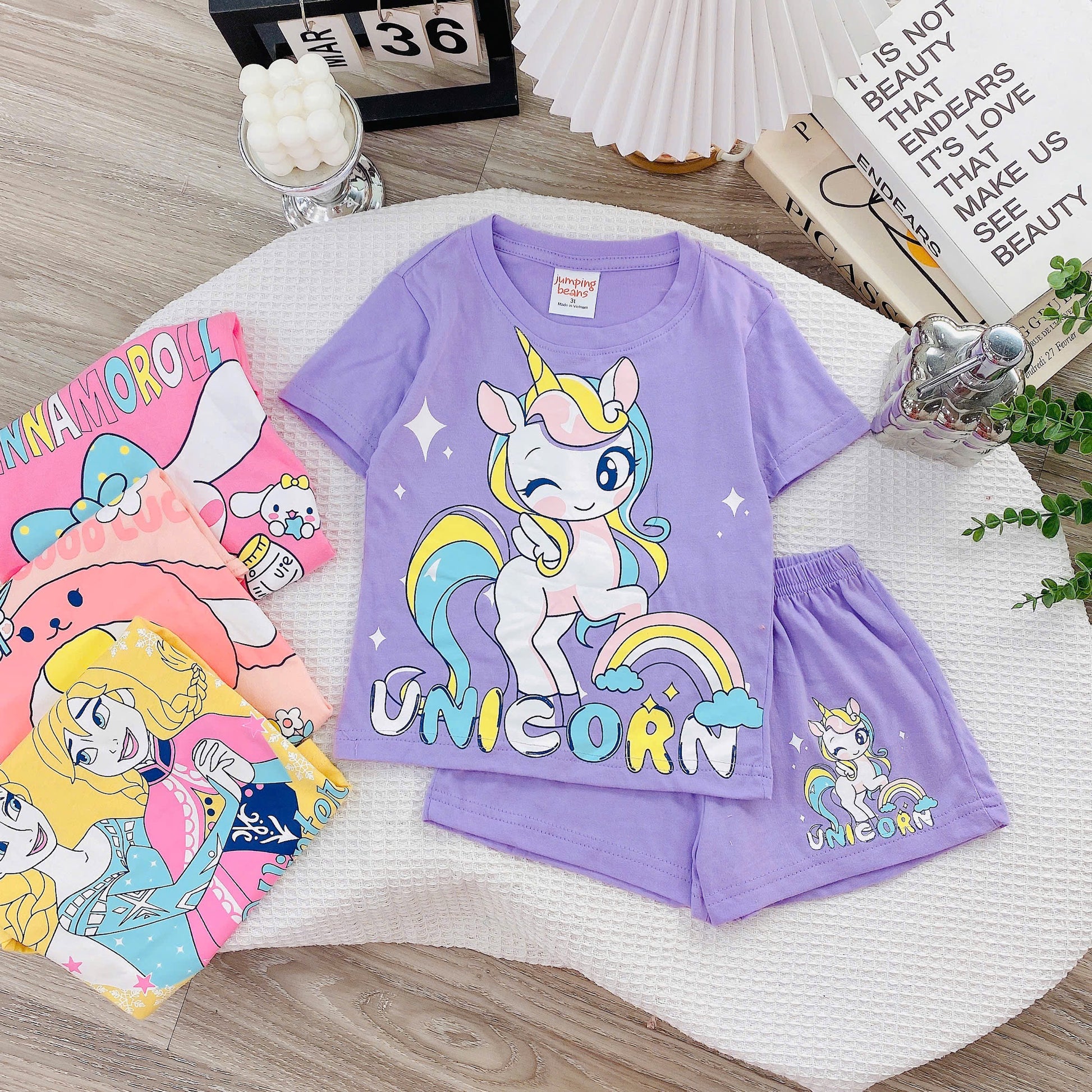 Jumping Beans Girls Printed Set