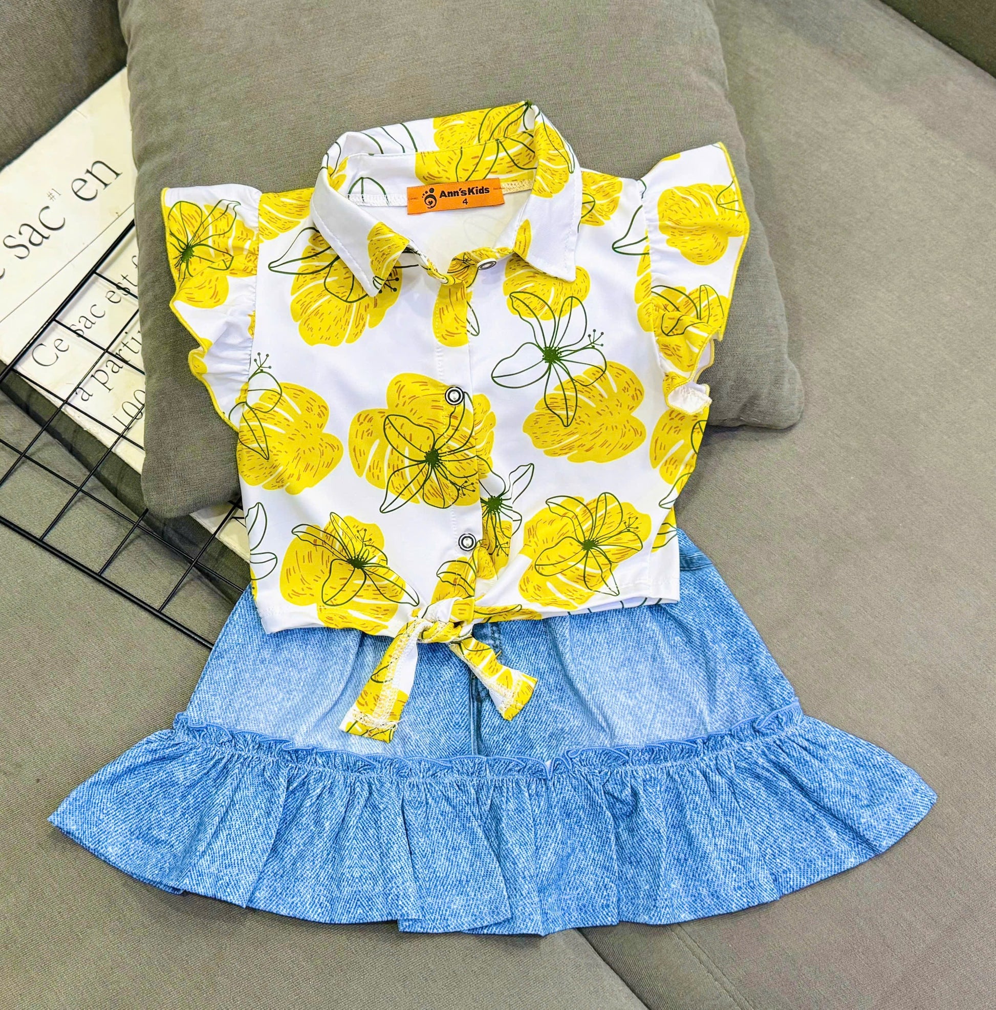 Drifit Girls Siblings Skort Set