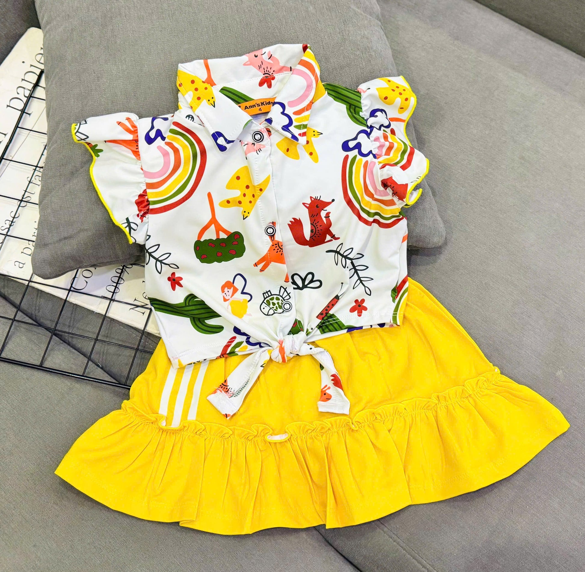 Drifit Girls Siblings Skort Set