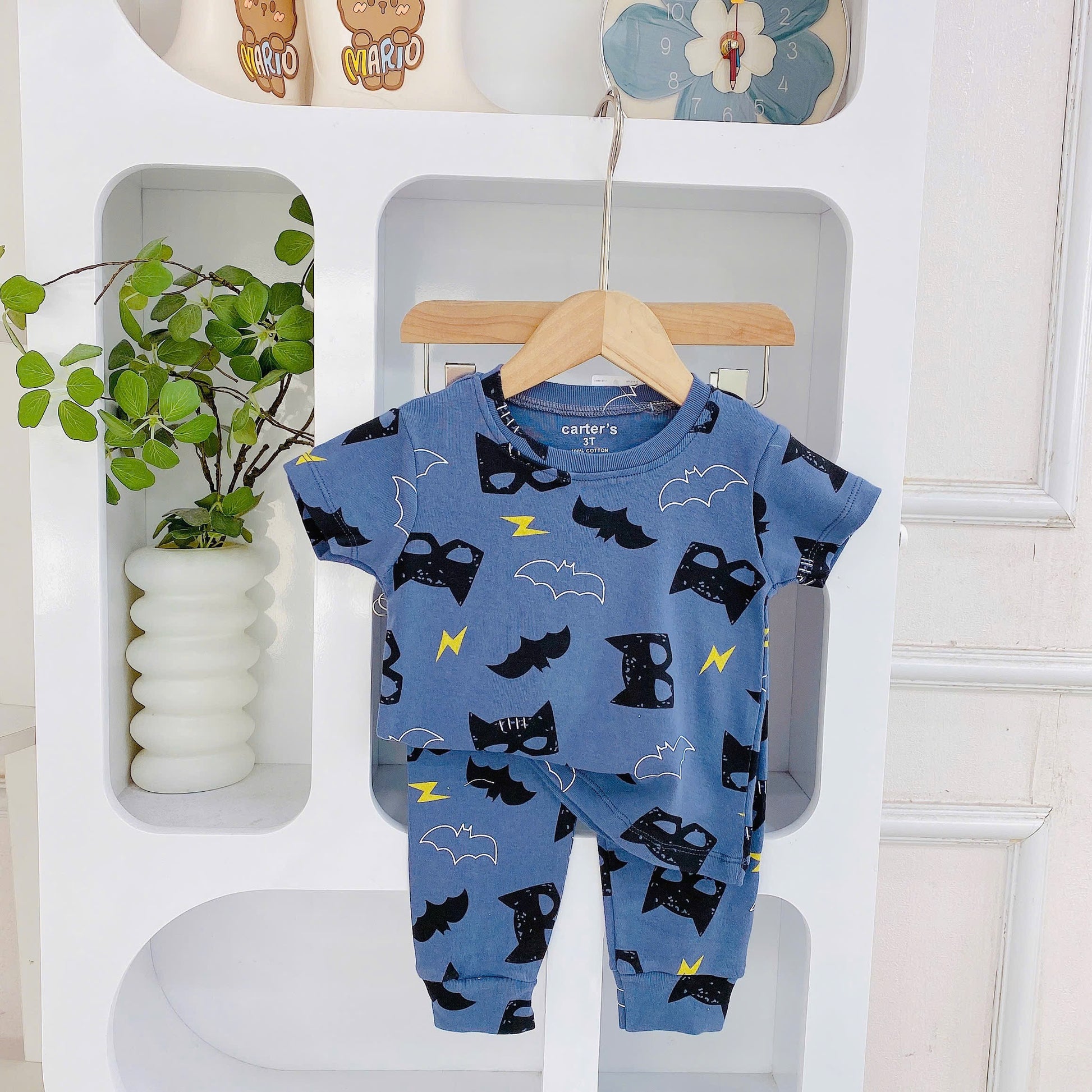 Short Sleeves Long Pants Pyjamas