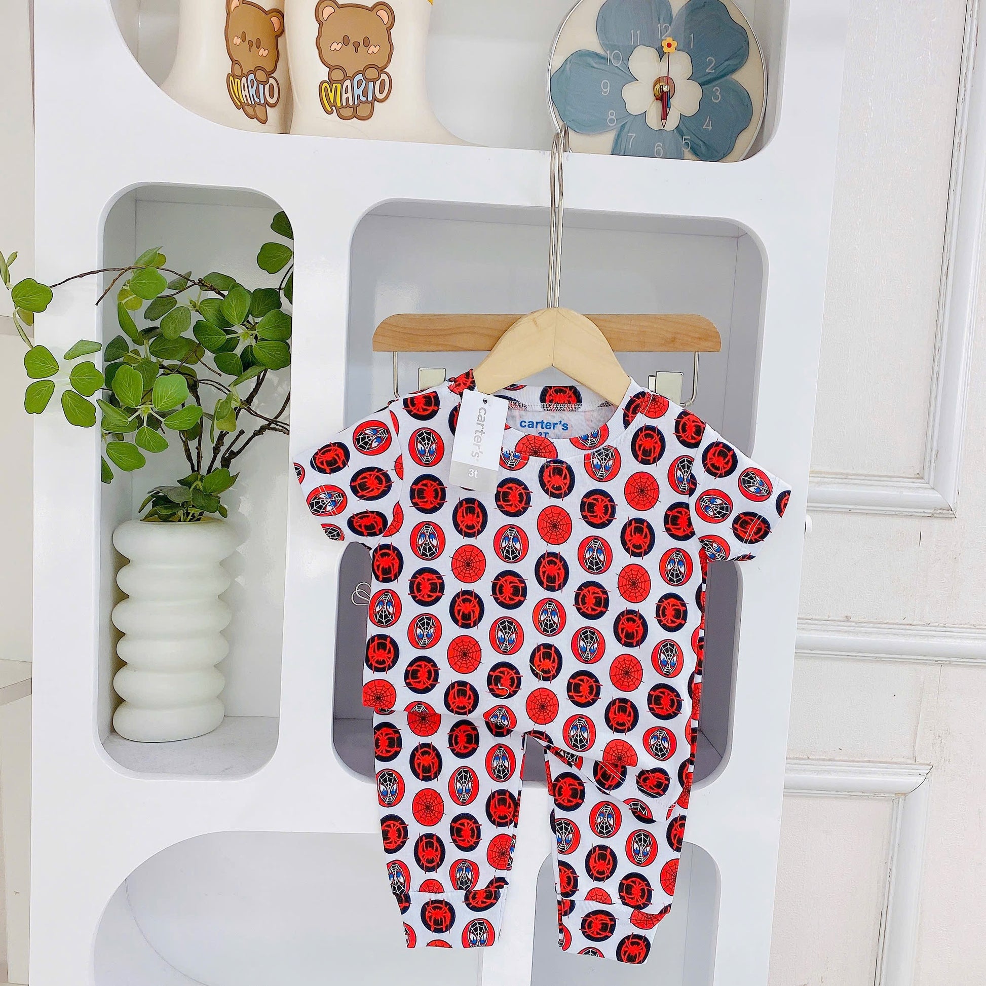 Short Sleeves Long Pants Pyjamas