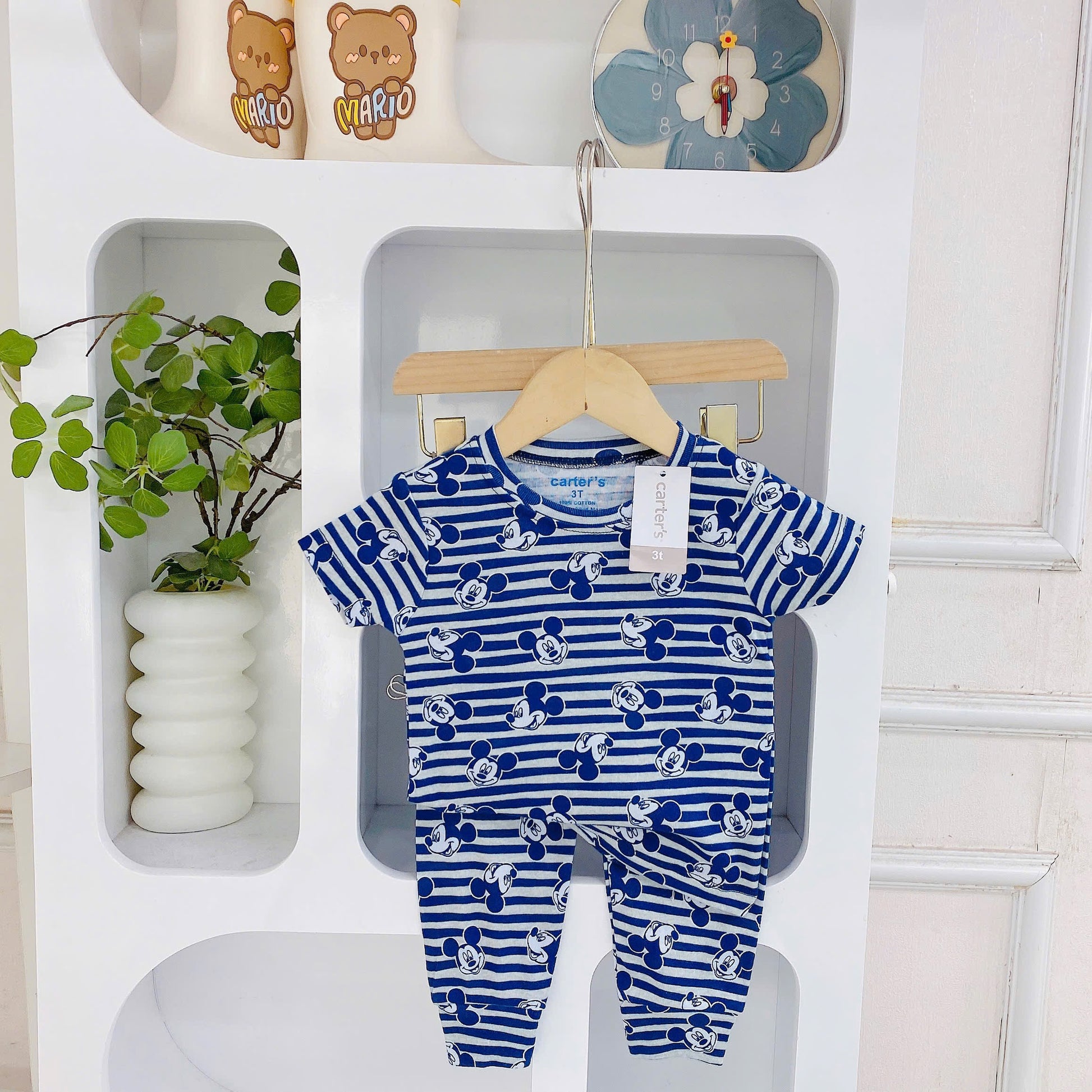 Short Sleeves Long Pants Pyjamas