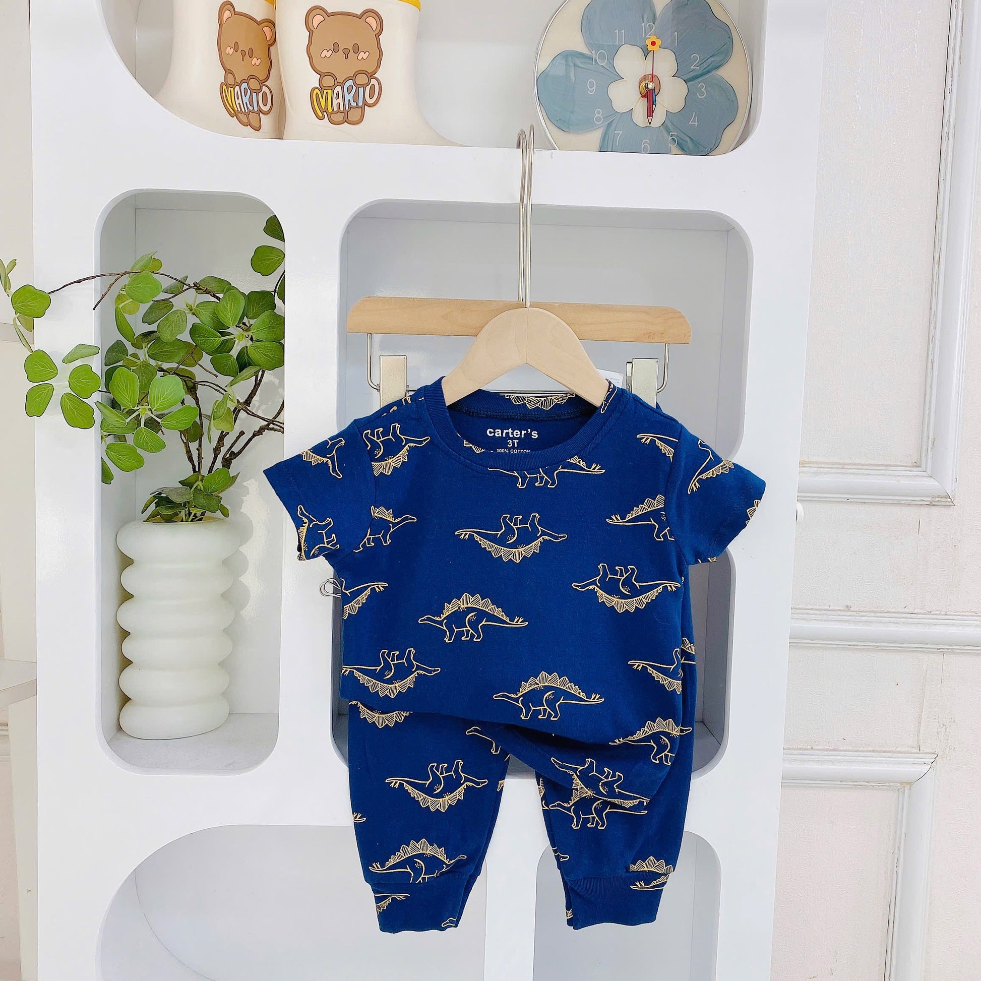 Short Sleeves Long Pants Pyjamas