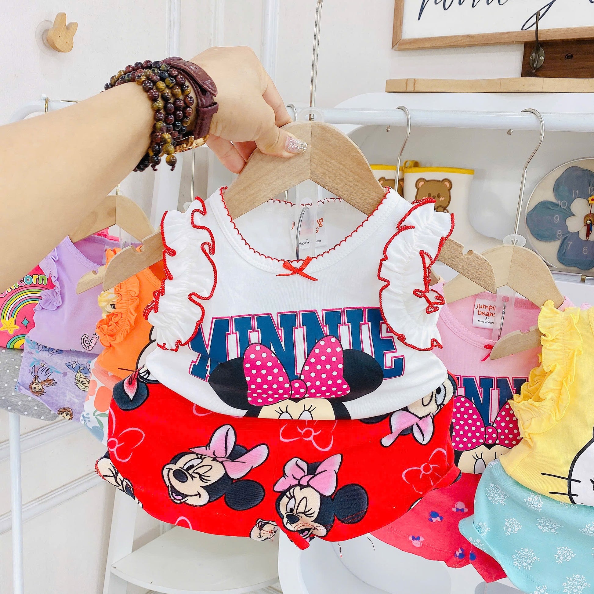 Sleeveless girls Play Time Sets