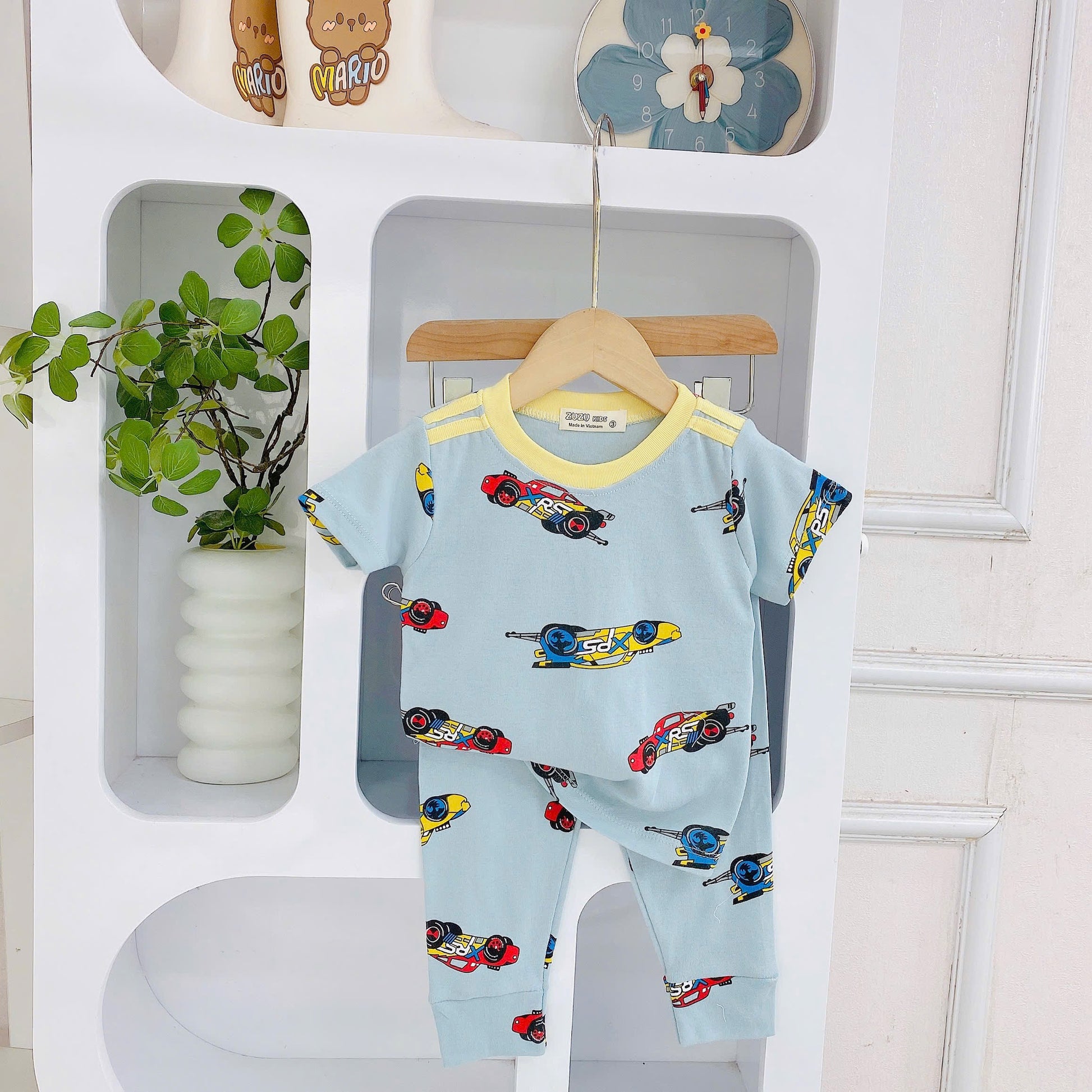 Zuzu Short Sleeves Long Pants Pyjamas