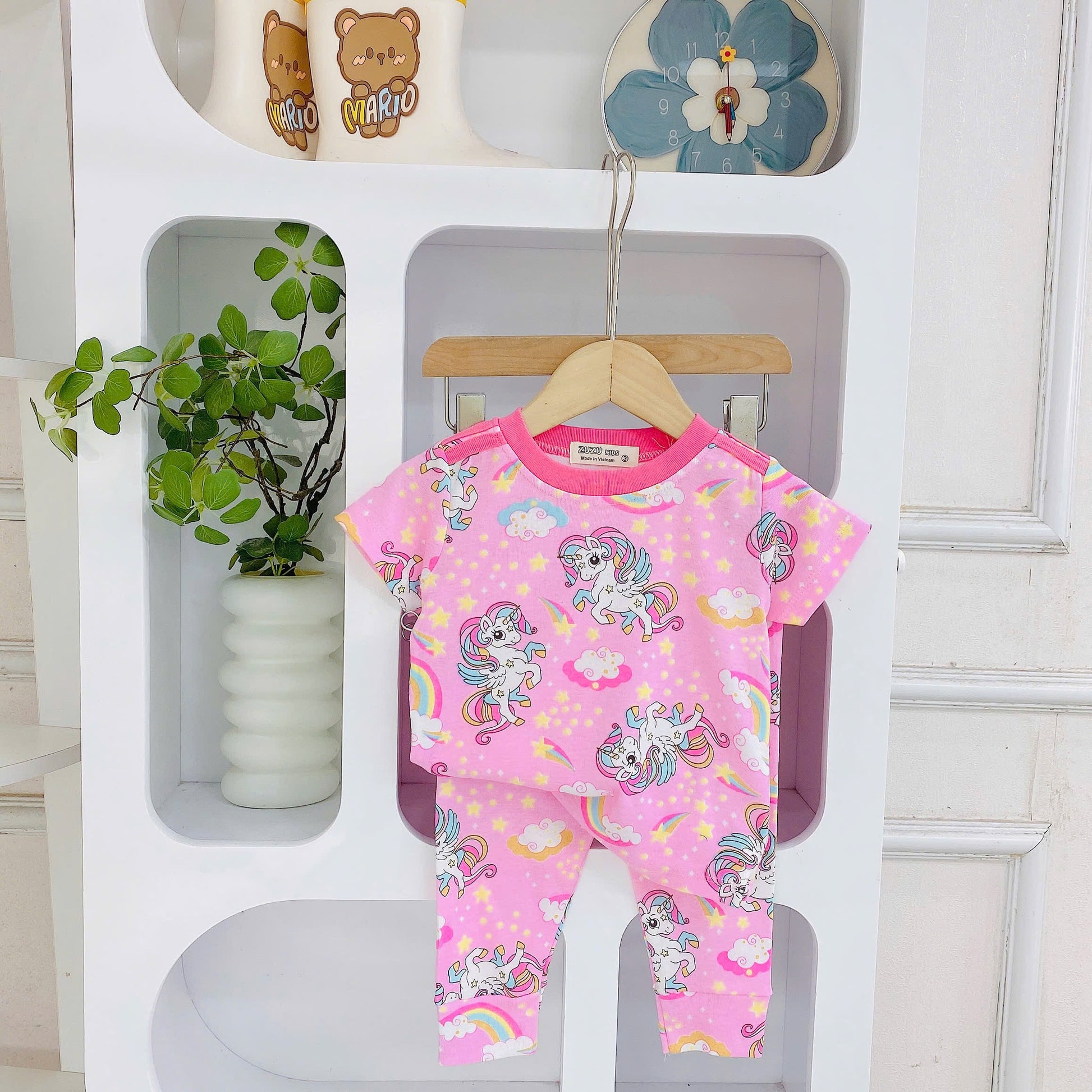 Zuzu Short Sleeves Long Pants Pyjamas
