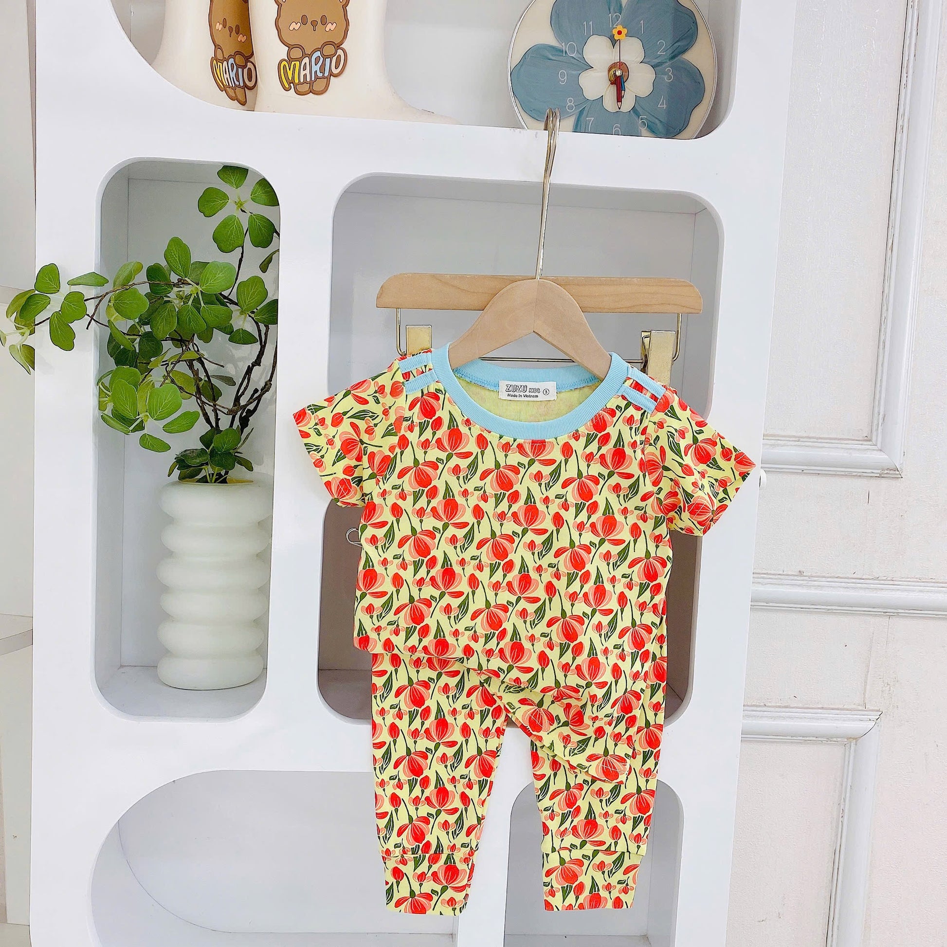 Zuzu Short Sleeves Long Pants Pyjamas